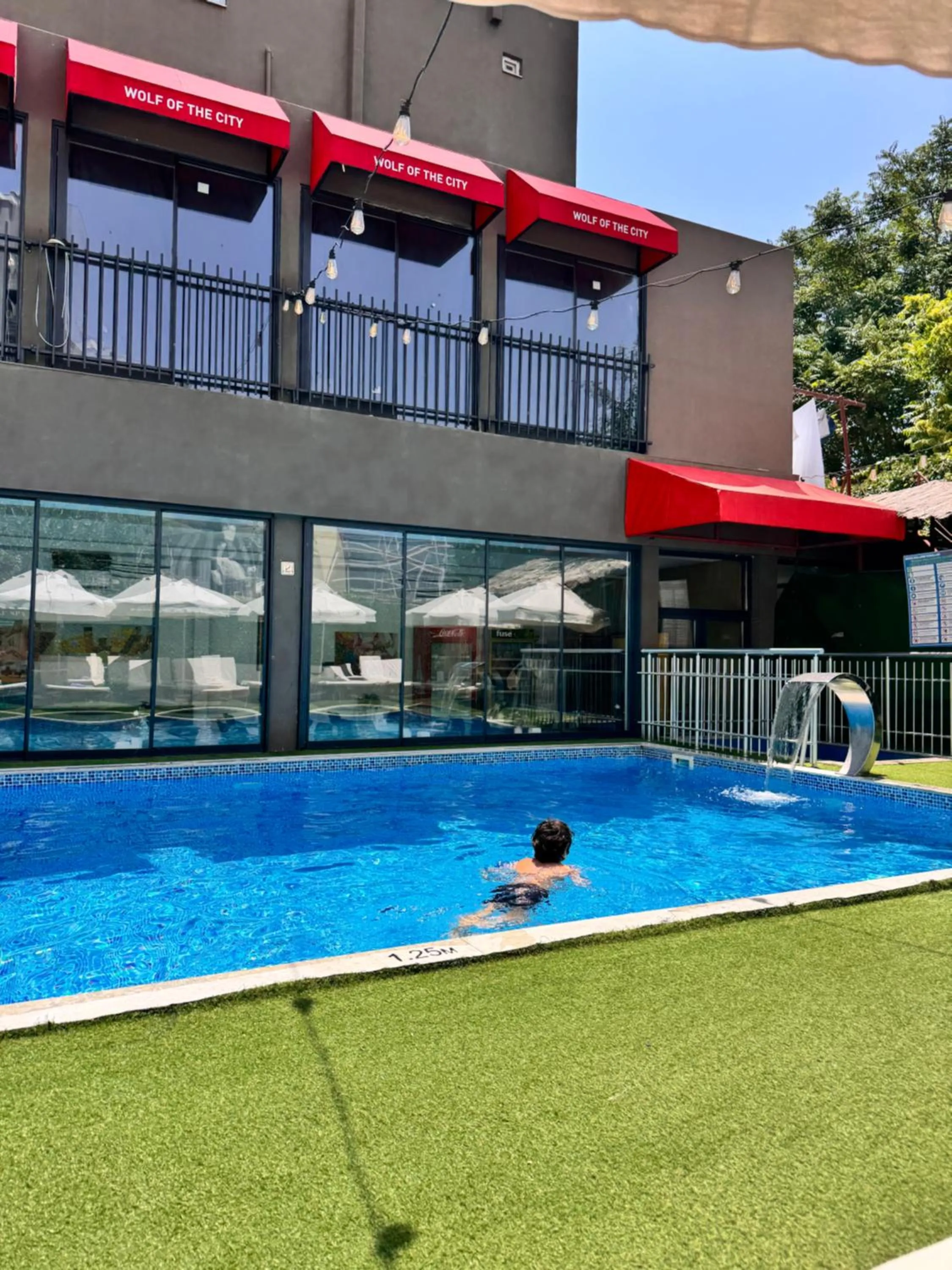 Swimming pool in Wolf Of The City Hotel & Spa