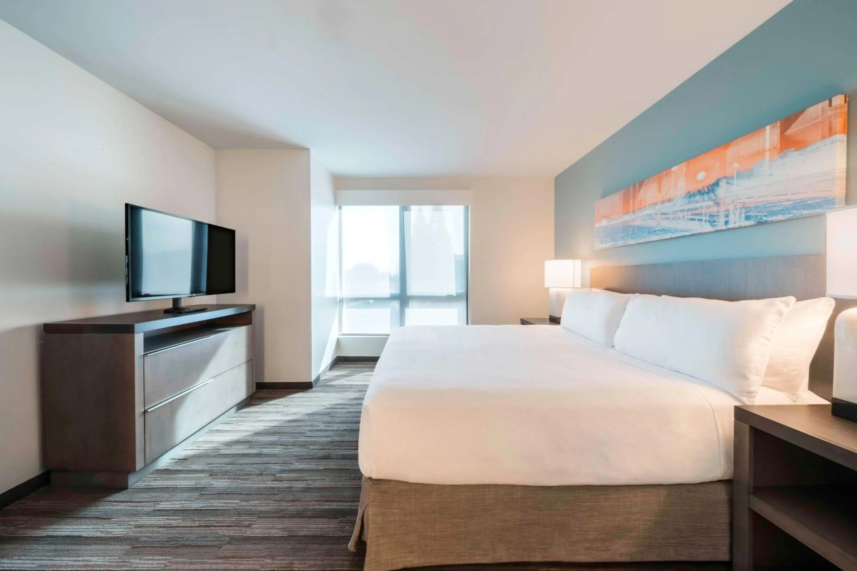 Bedroom, Bed in Hyatt House Sacramento Airport - Natomas