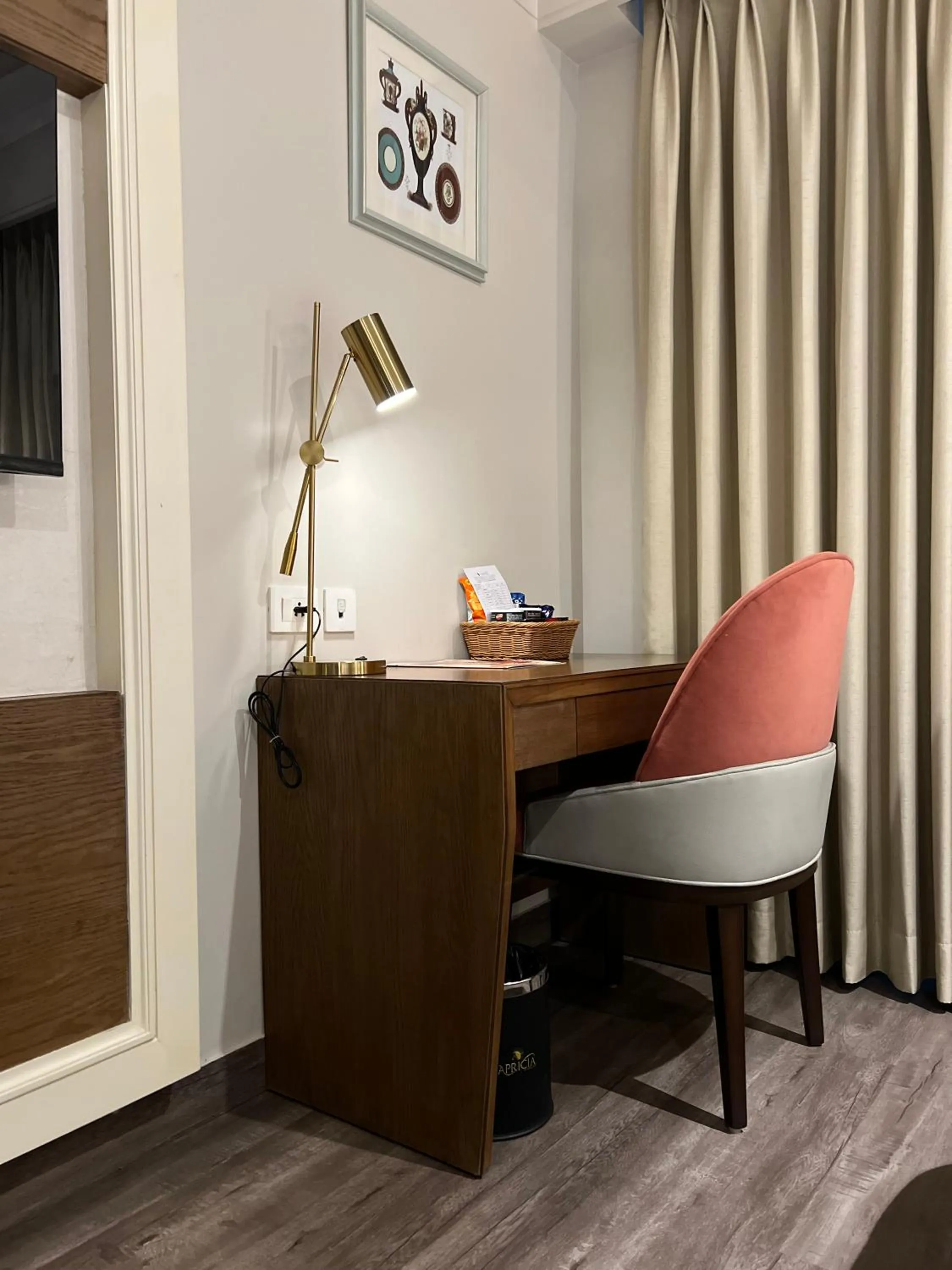 Seating area in Hotel Apricia