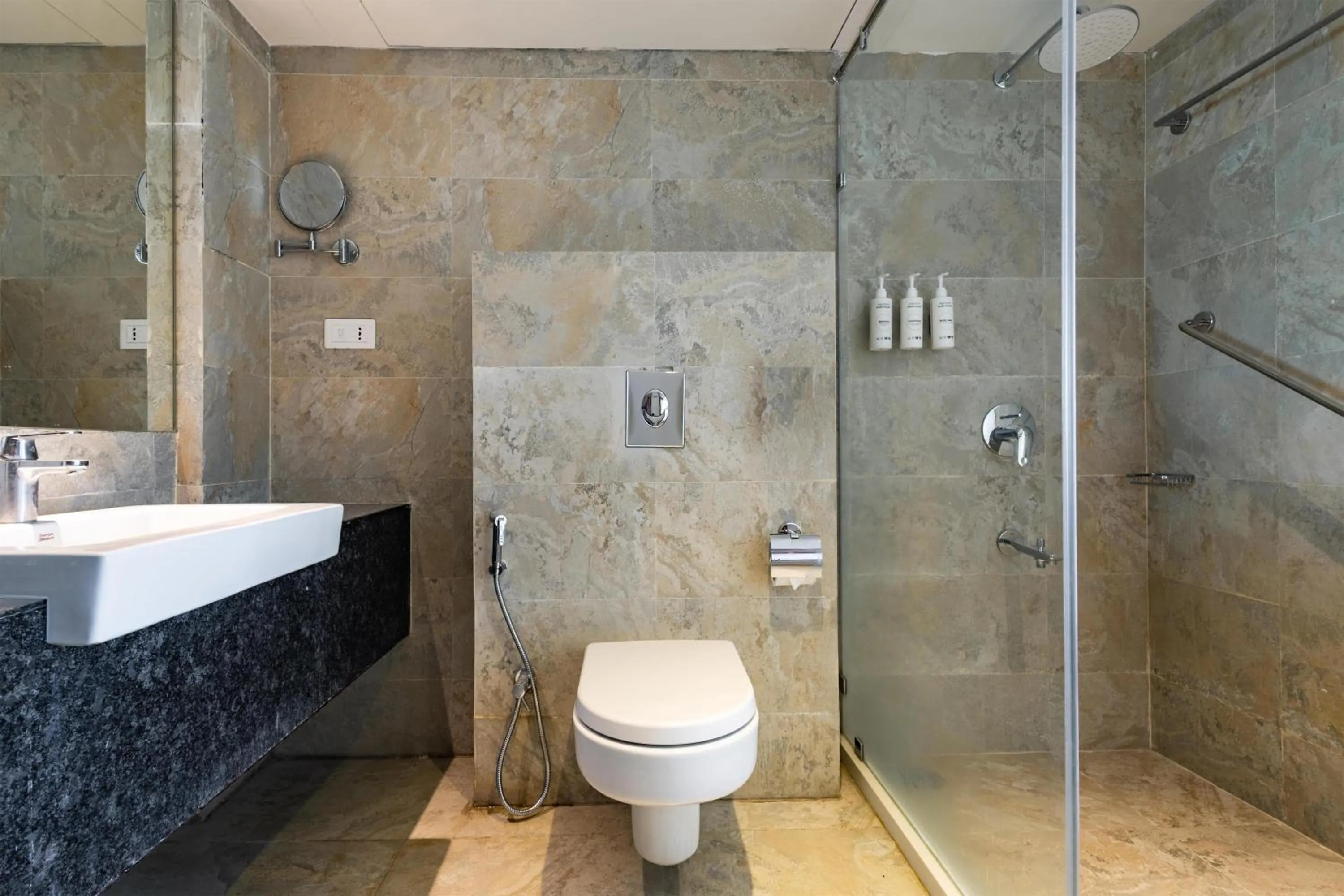 Bathroom in Temple Tree Hotel Shirdi, a member of Radisson Individuals