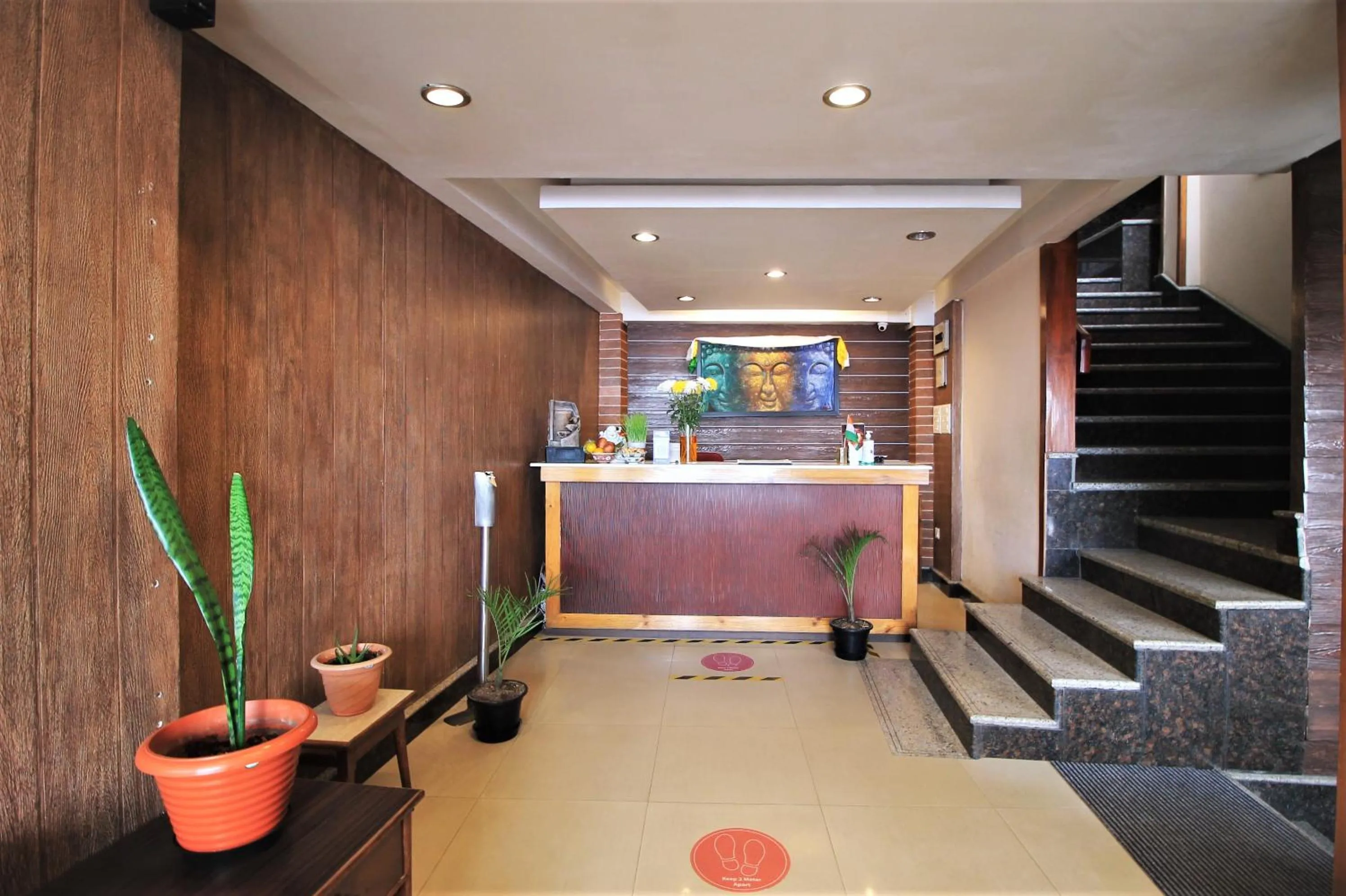 Facade/entrance in Orchid Lords Eco Inn Gangtok