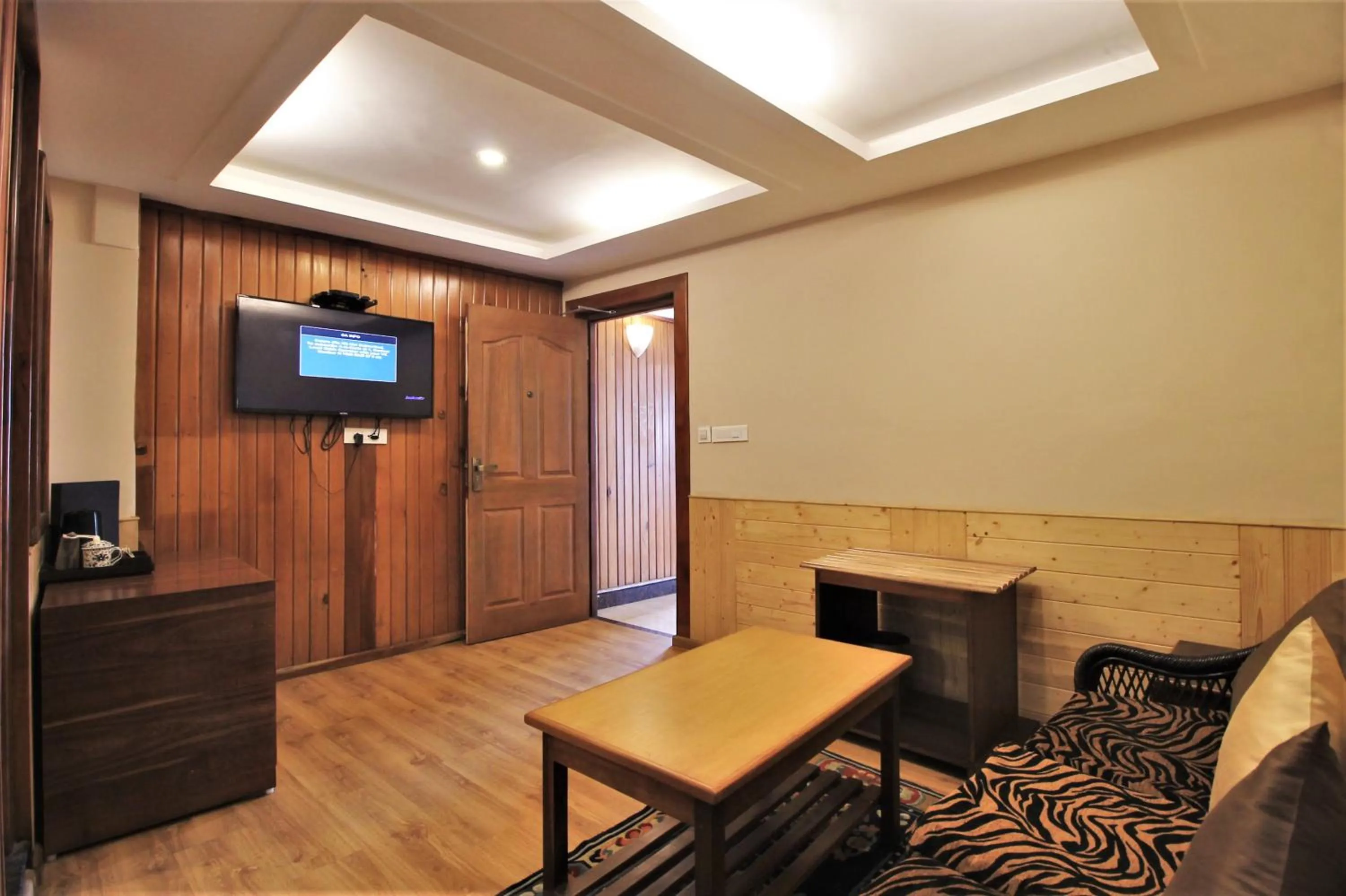 Seating area in Orchid Lords Eco Inn Gangtok