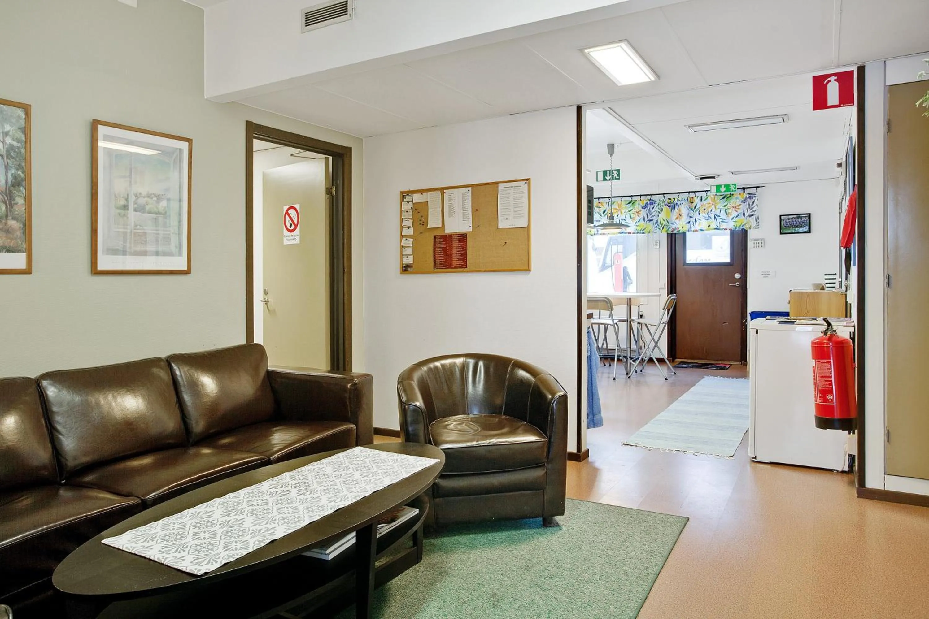 Lobby or reception in Bed's Motell & Rumsuthyrning