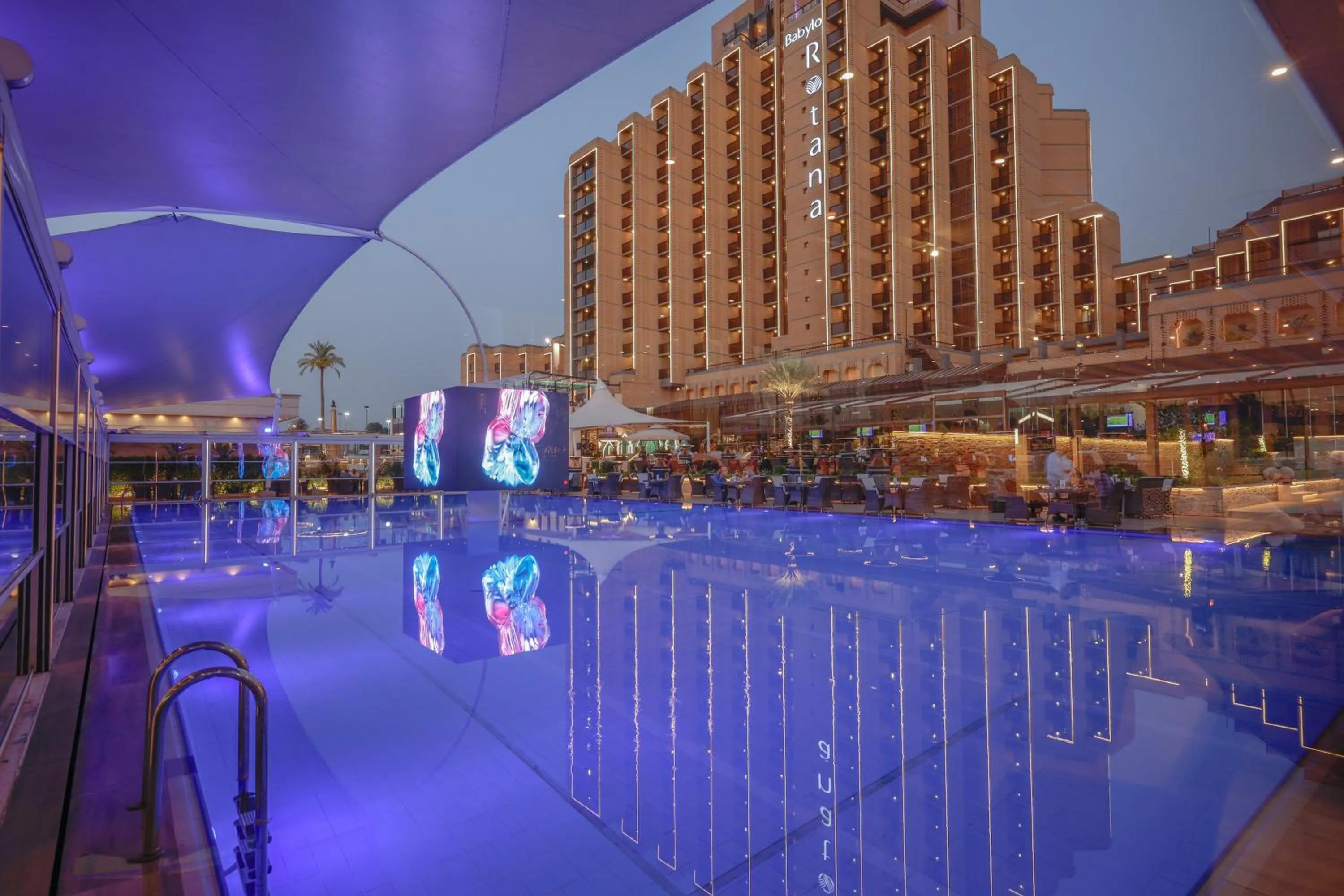 Property building in Babylon Rotana Hotel