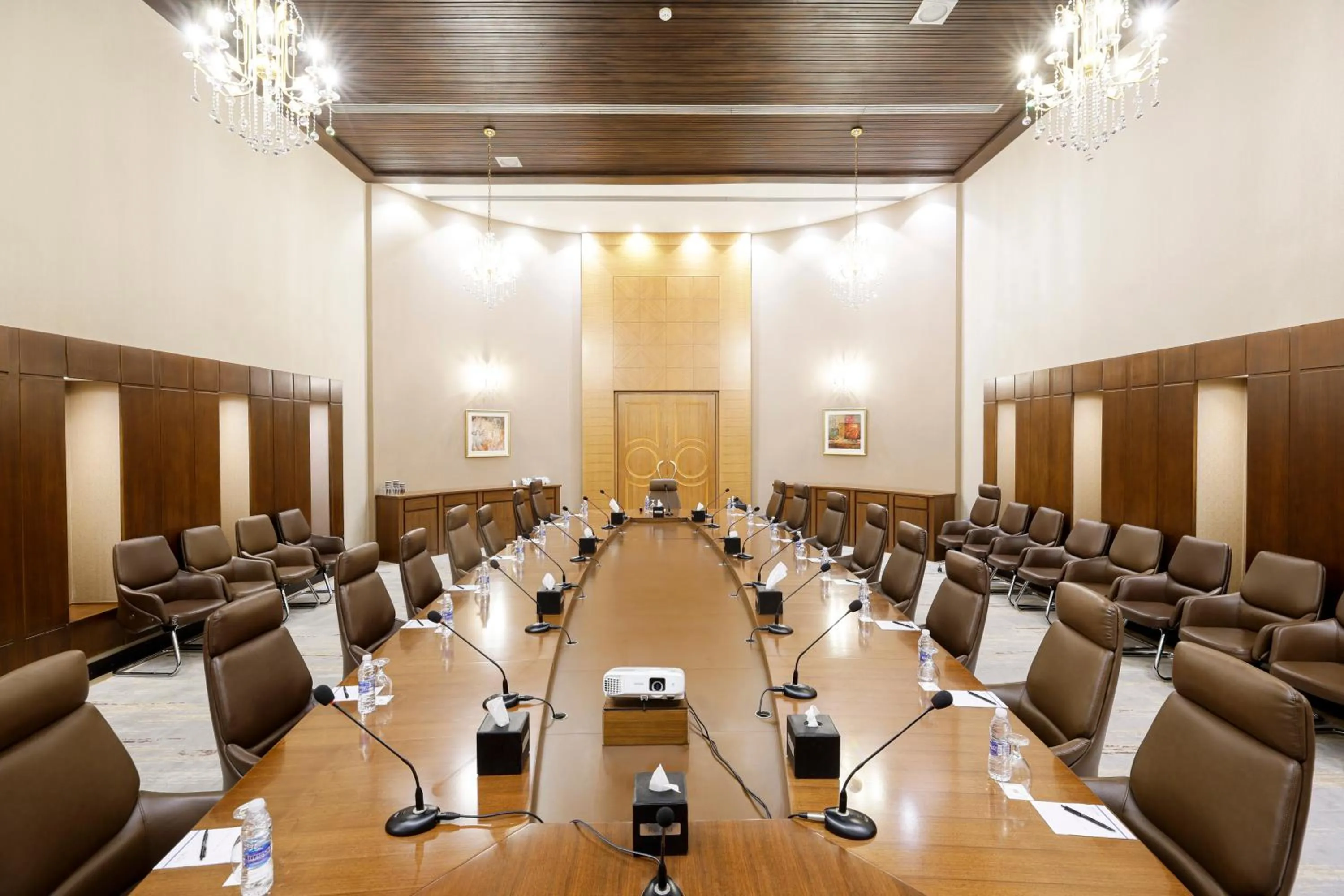 Seating area in Babylon Rotana Hotel