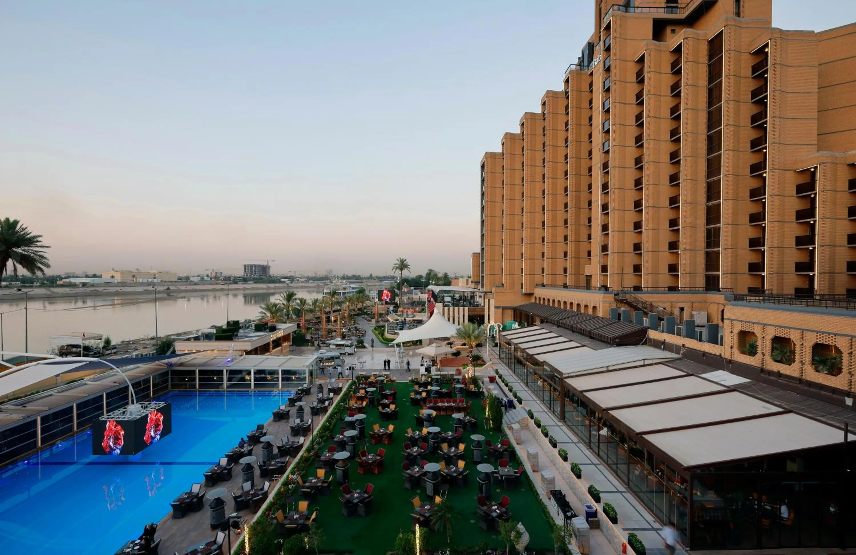 Property building in Babylon Rotana Hotel