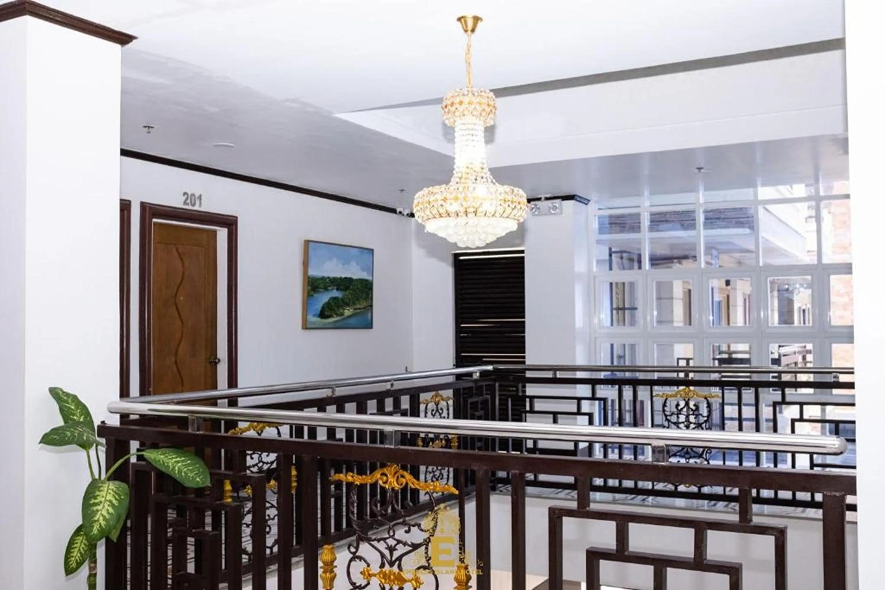 Property building in Empress Island Hotel