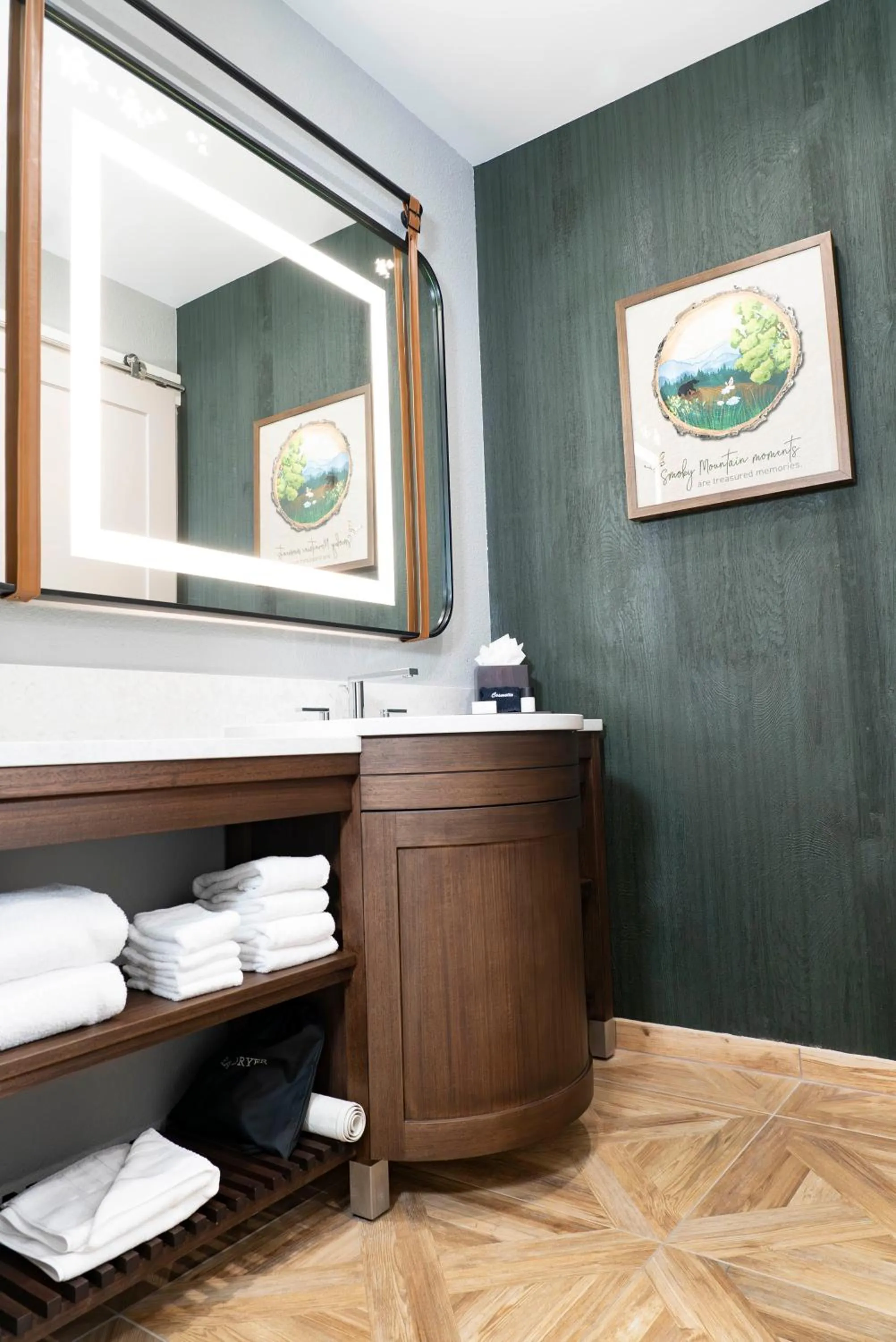 Bathroom in Dollywood's HeartSong Lodge & Resort