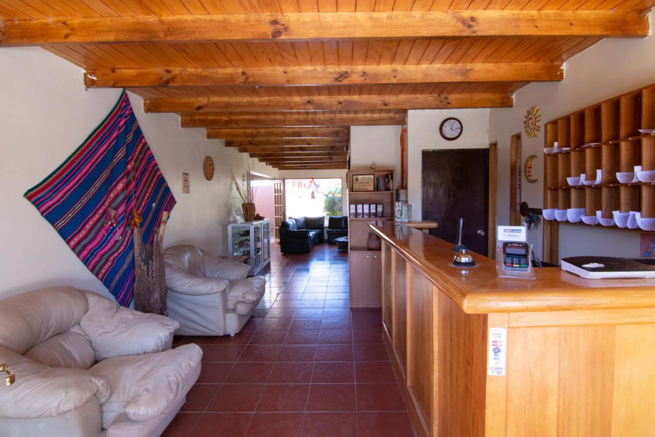 Living room in Inti & Killa Hostal