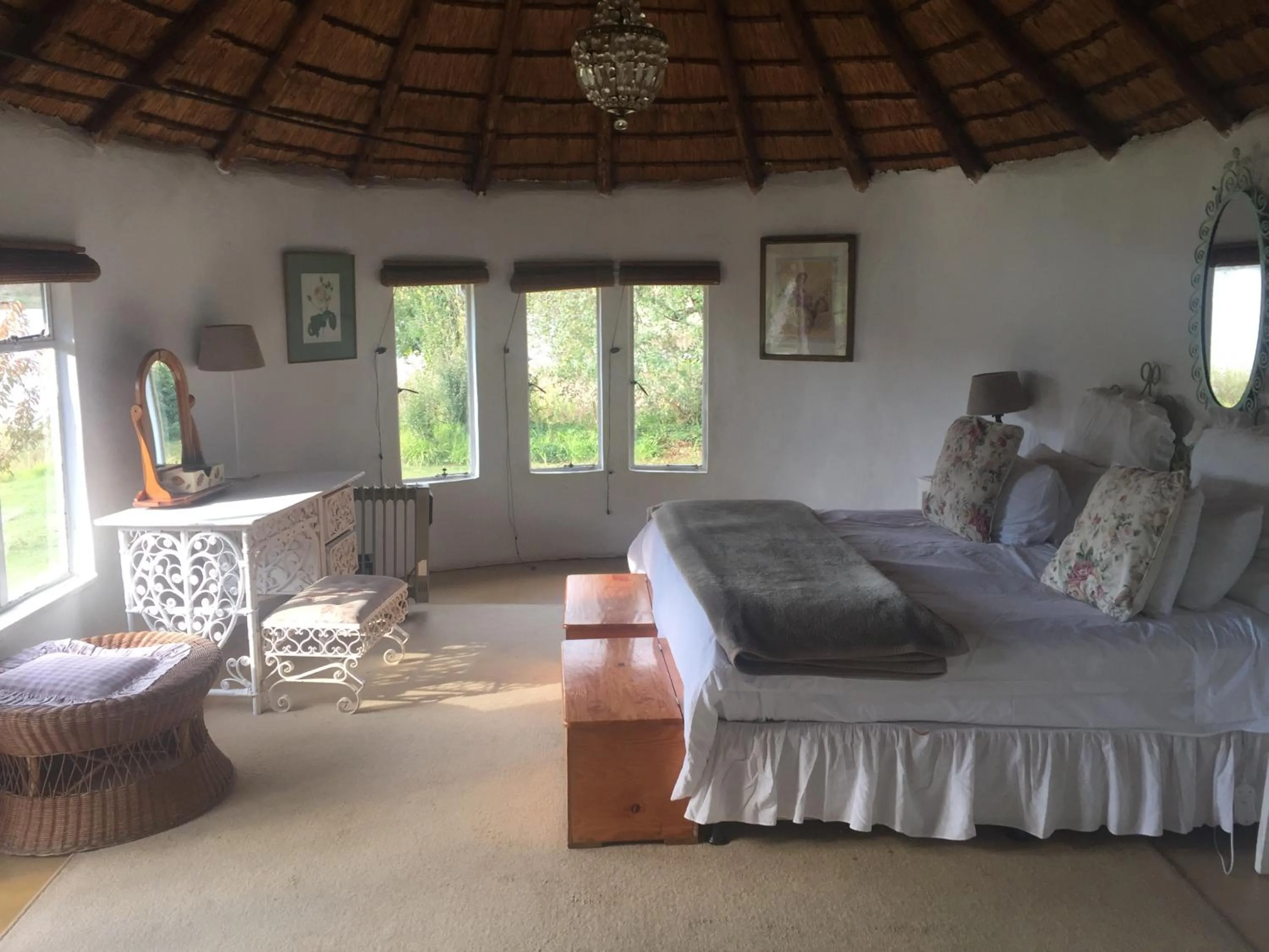 Bed in Beacon Vlei Guest farm