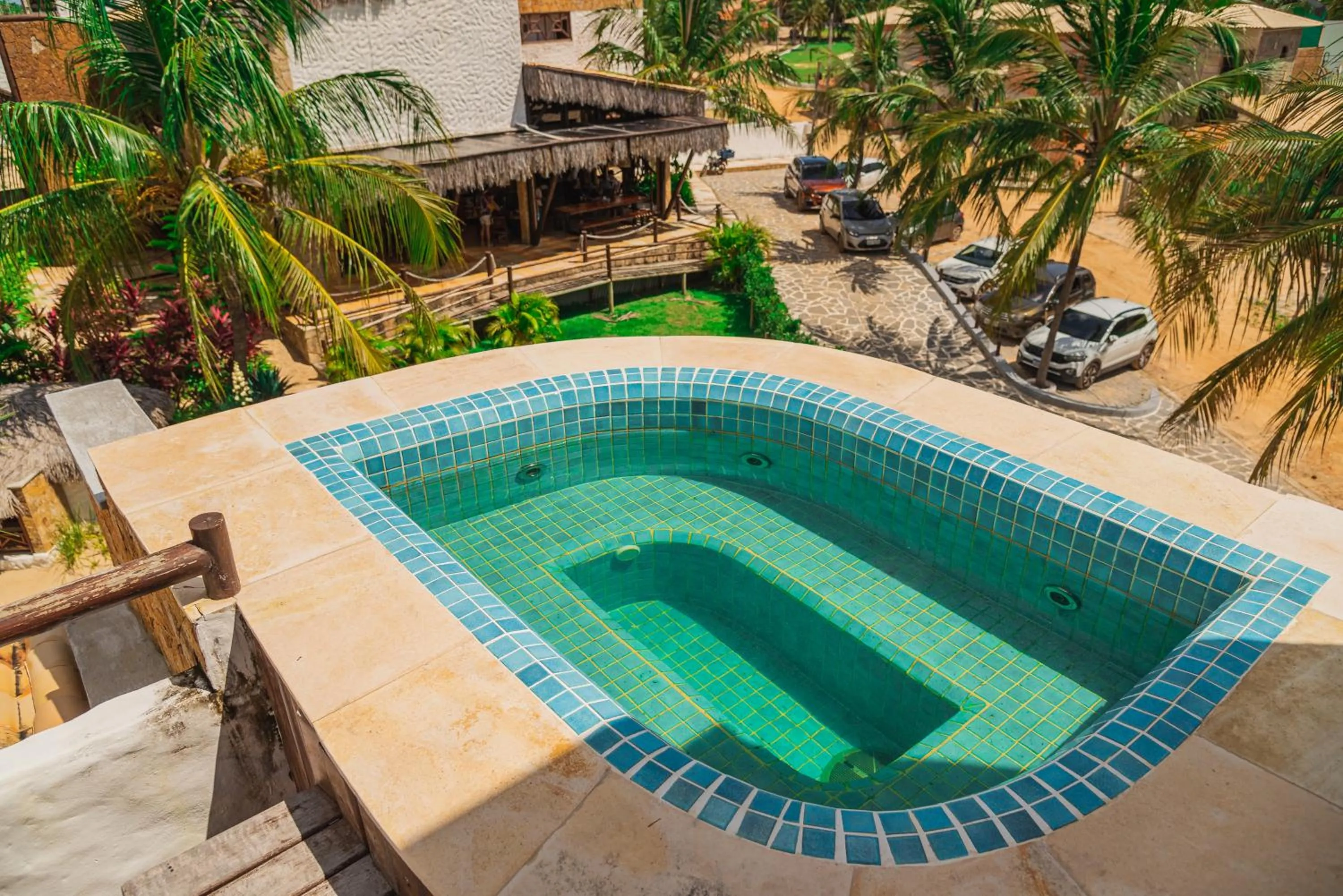 Hot Tub in Moriá Eco Lodge