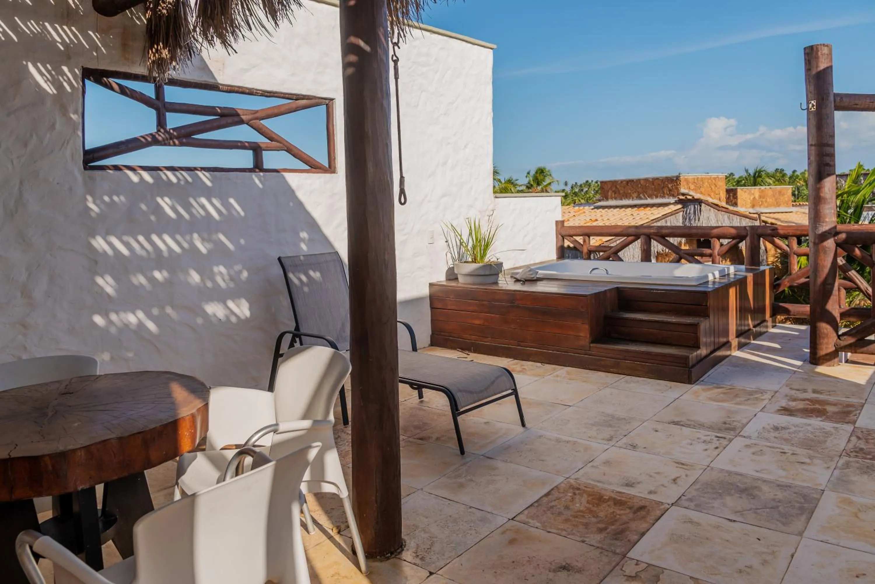 Hot Tub in Moriá Eco Lodge