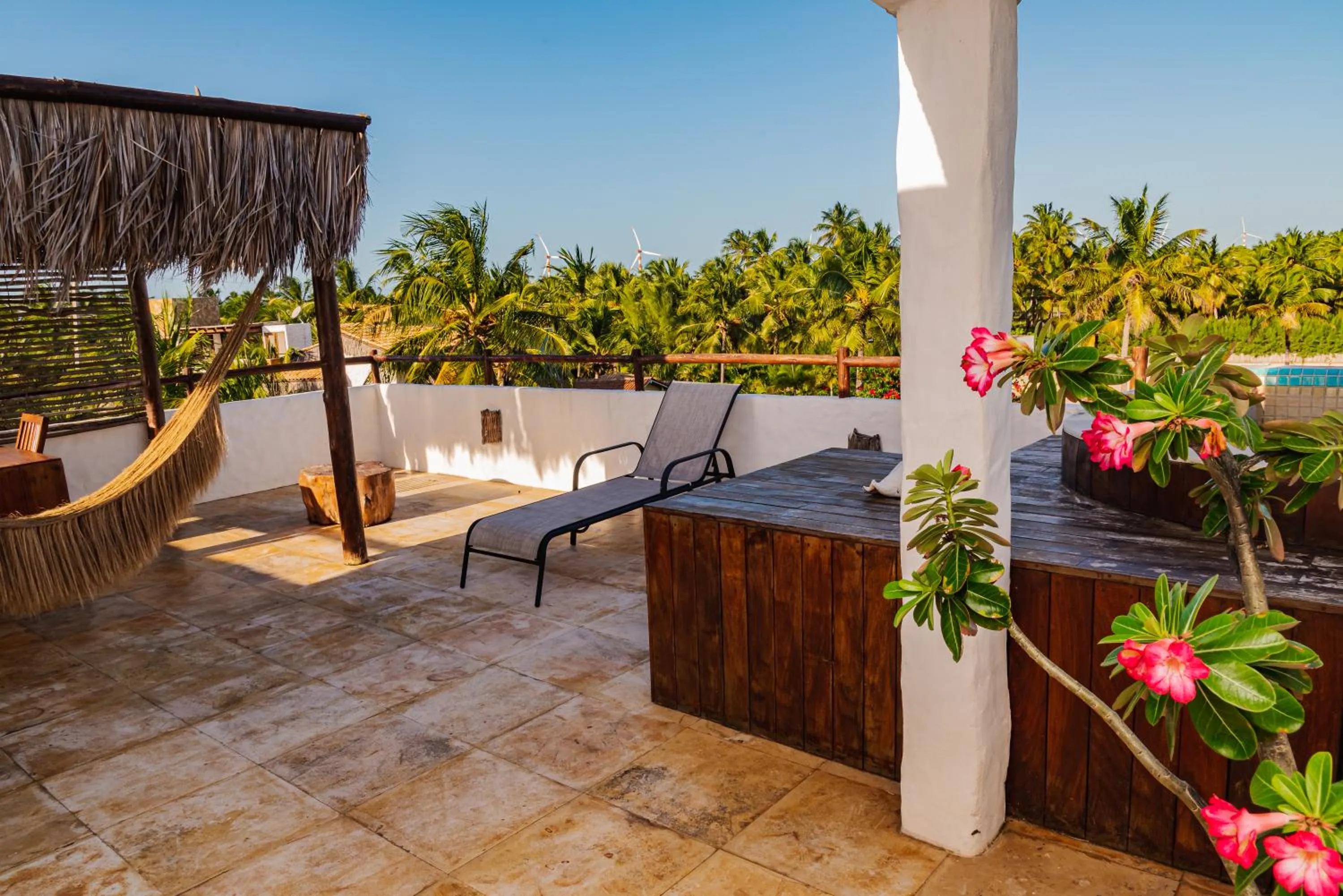 Hot Tub in Moriá Eco Lodge