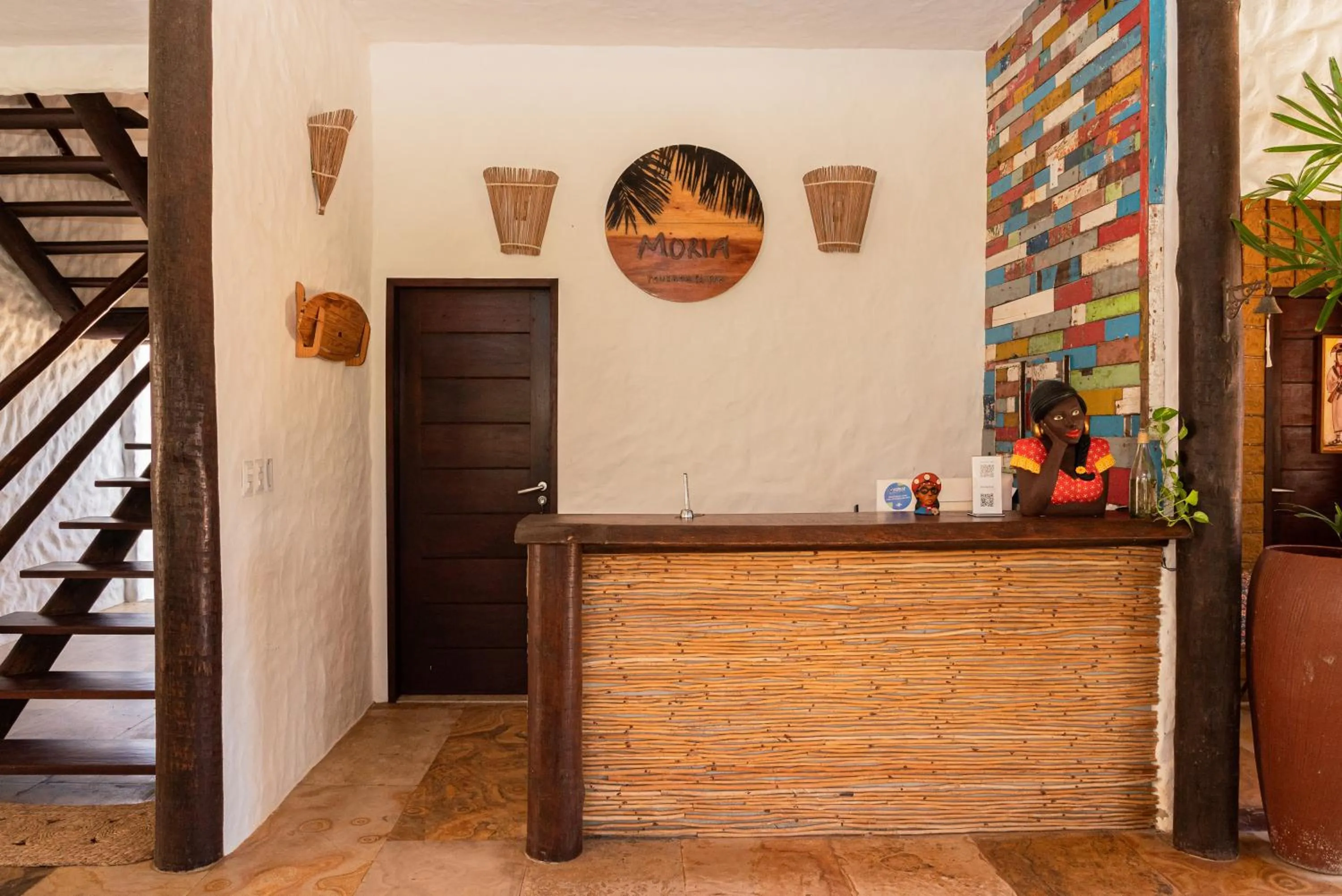 Lobby or reception in Moriá Eco Lodge