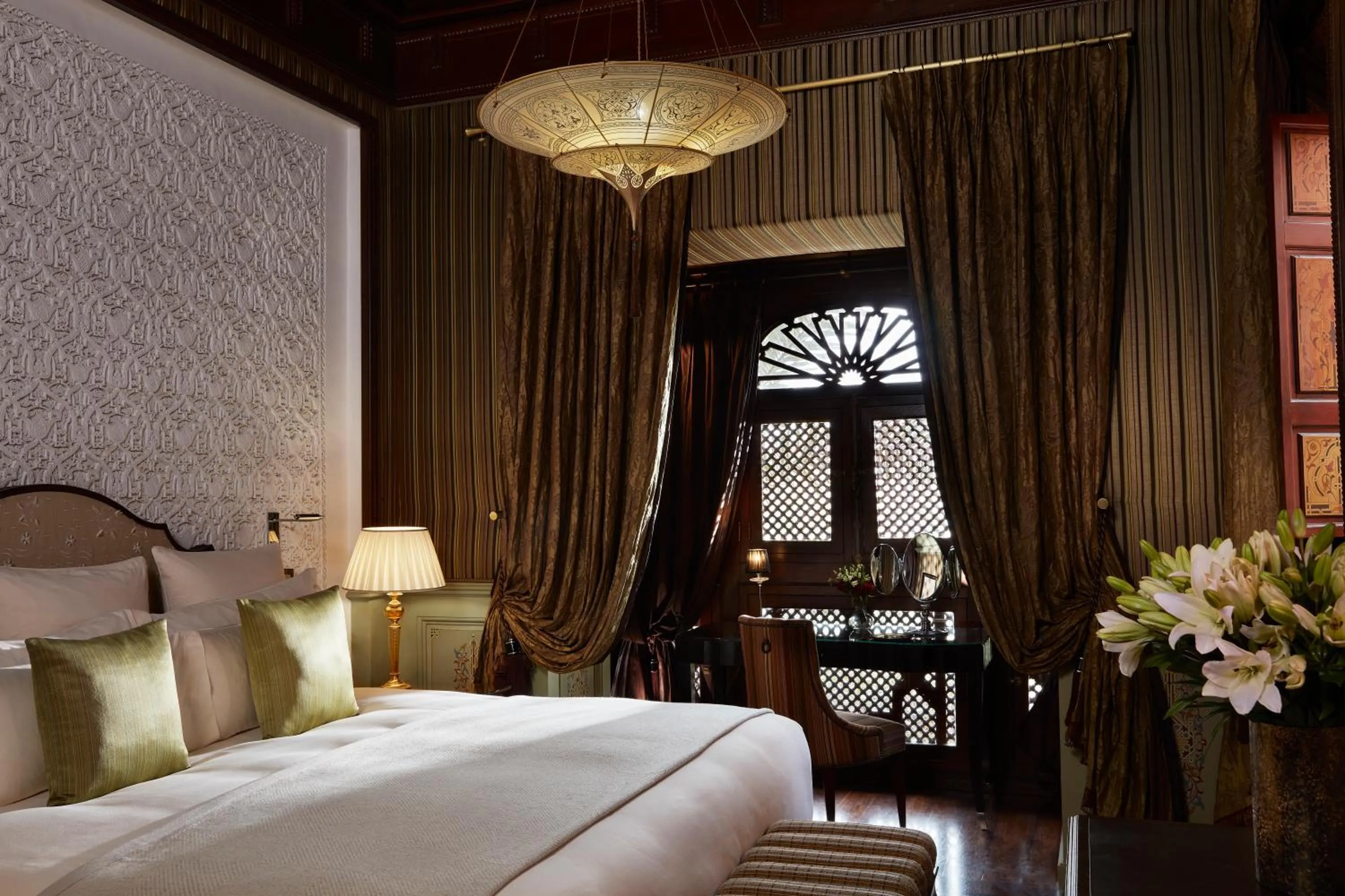 Bedroom, Bed in Royal Mansour Marrakech