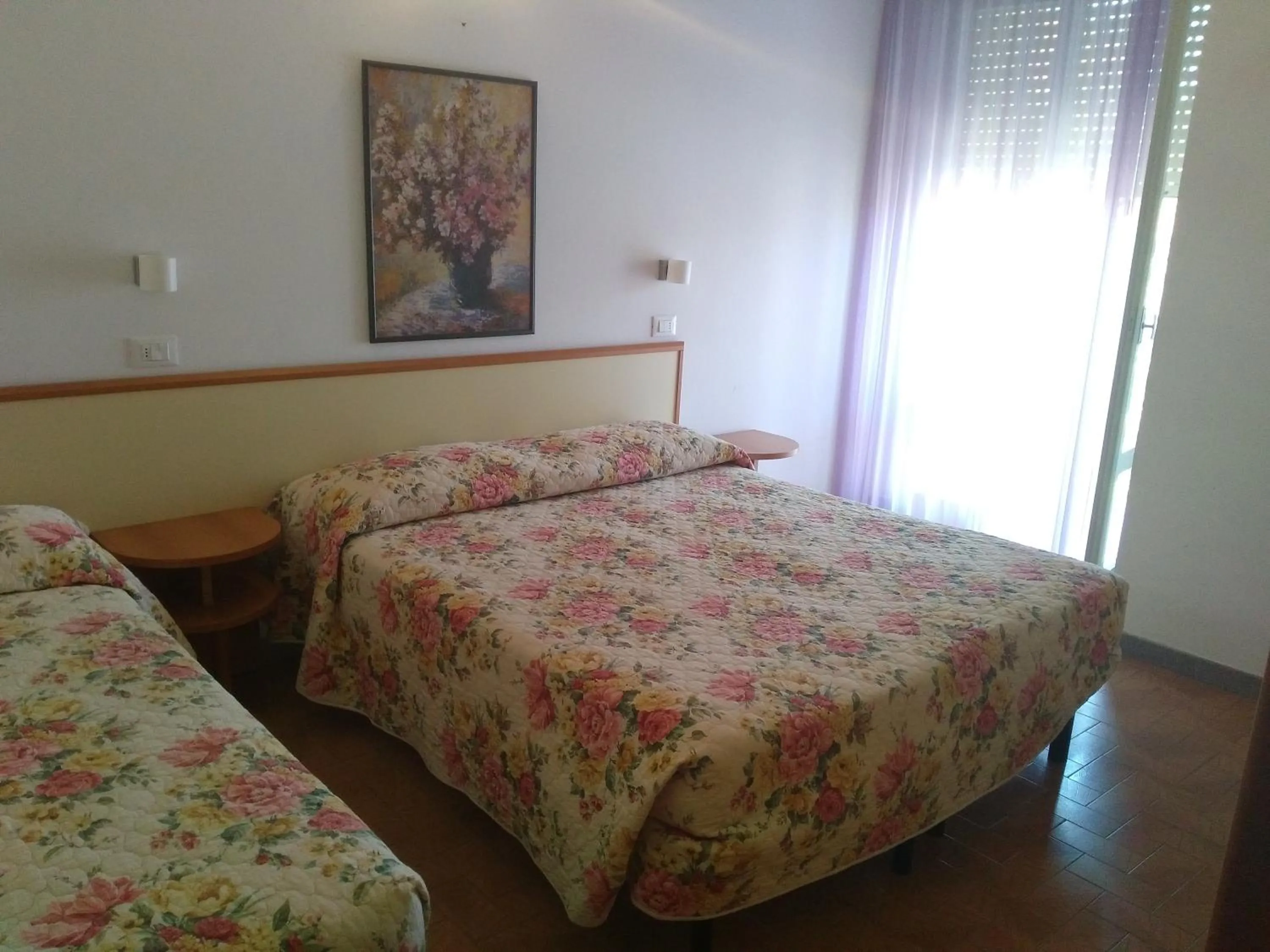 Bed in Hotel Atis
