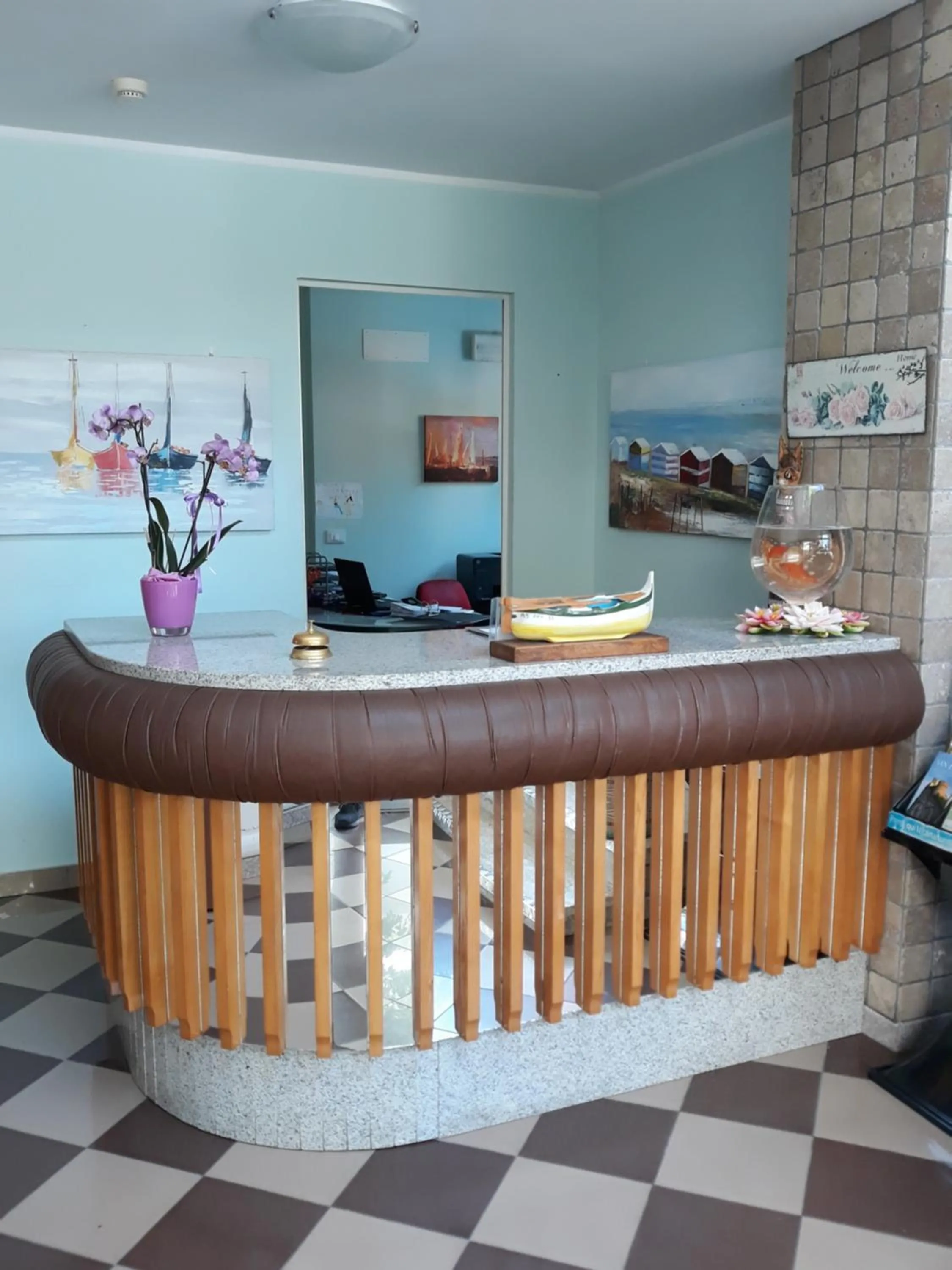 Lobby or reception in Hotel Atis