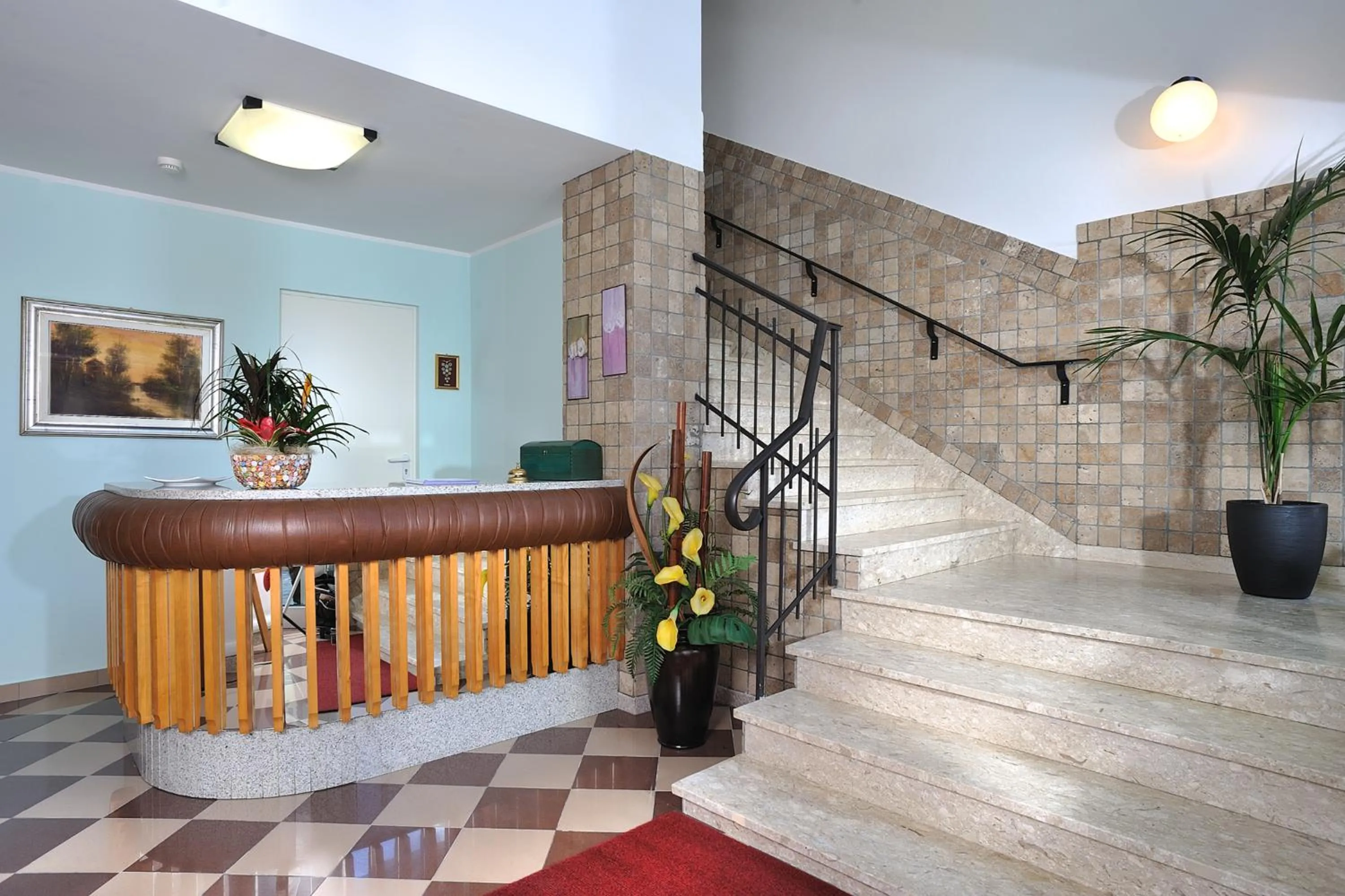 Lobby or reception in Hotel Atis