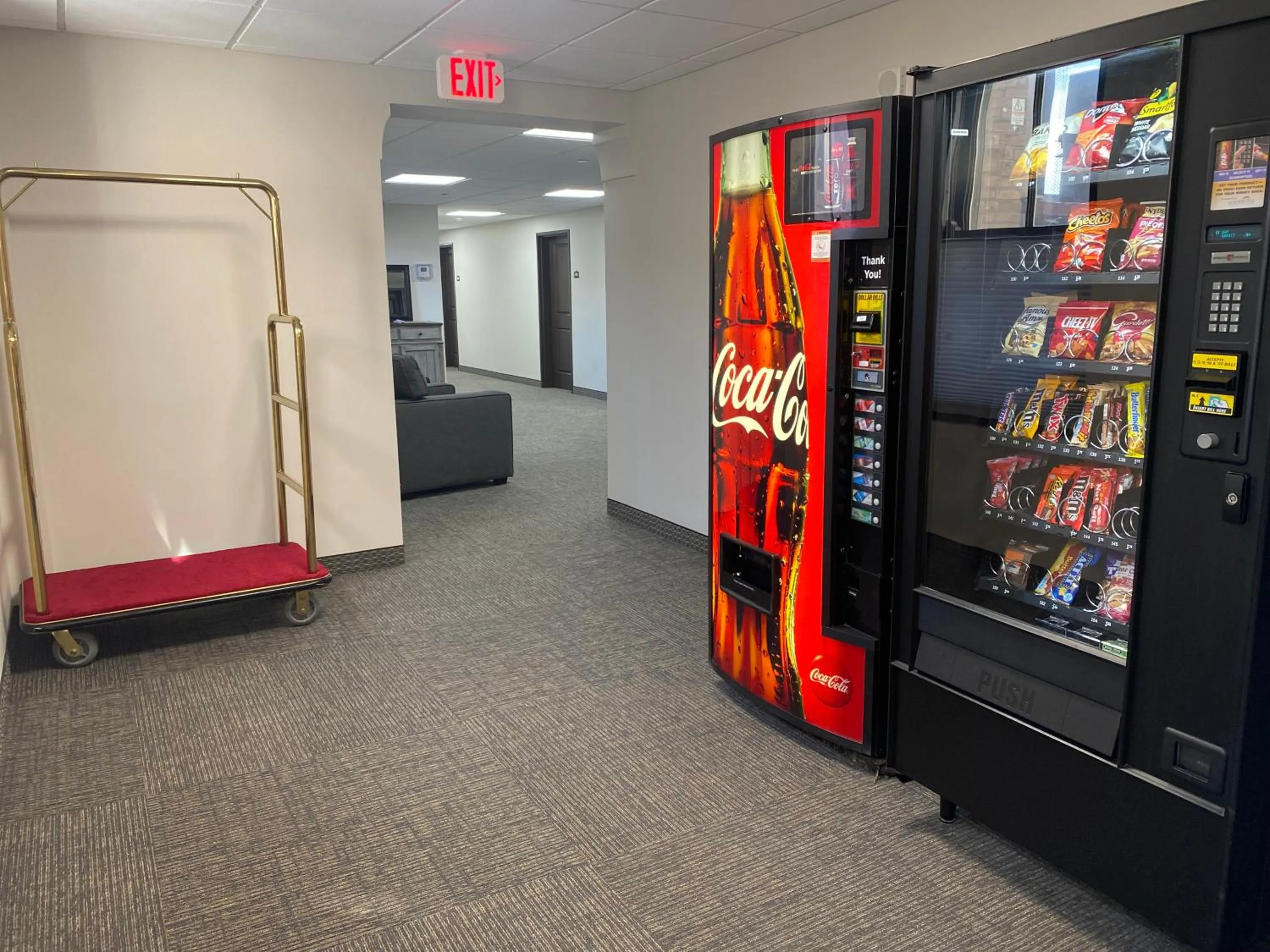 vending machine in The Alonzo Ward Hotel