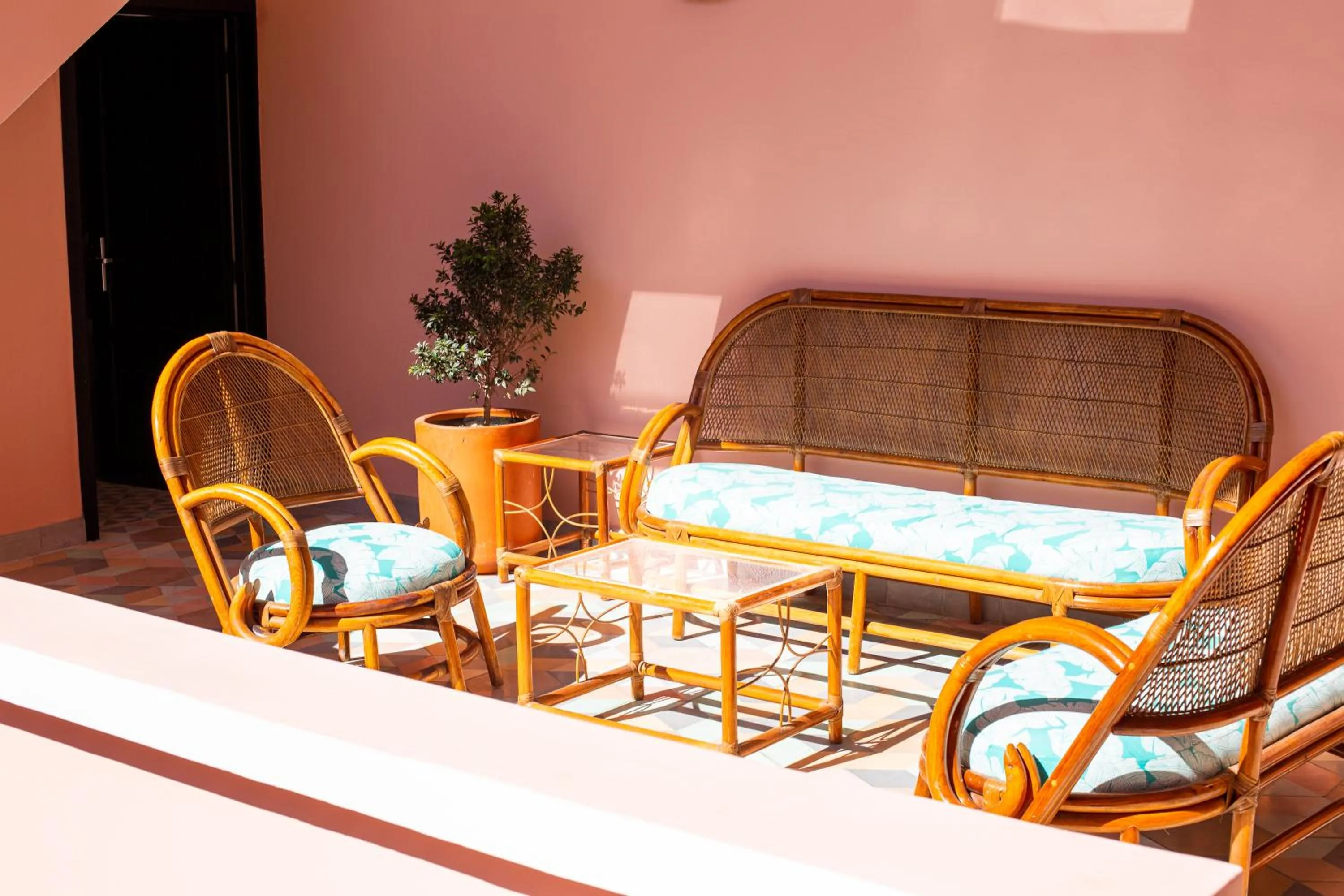 Living room in Palpatio Hotel Boutique