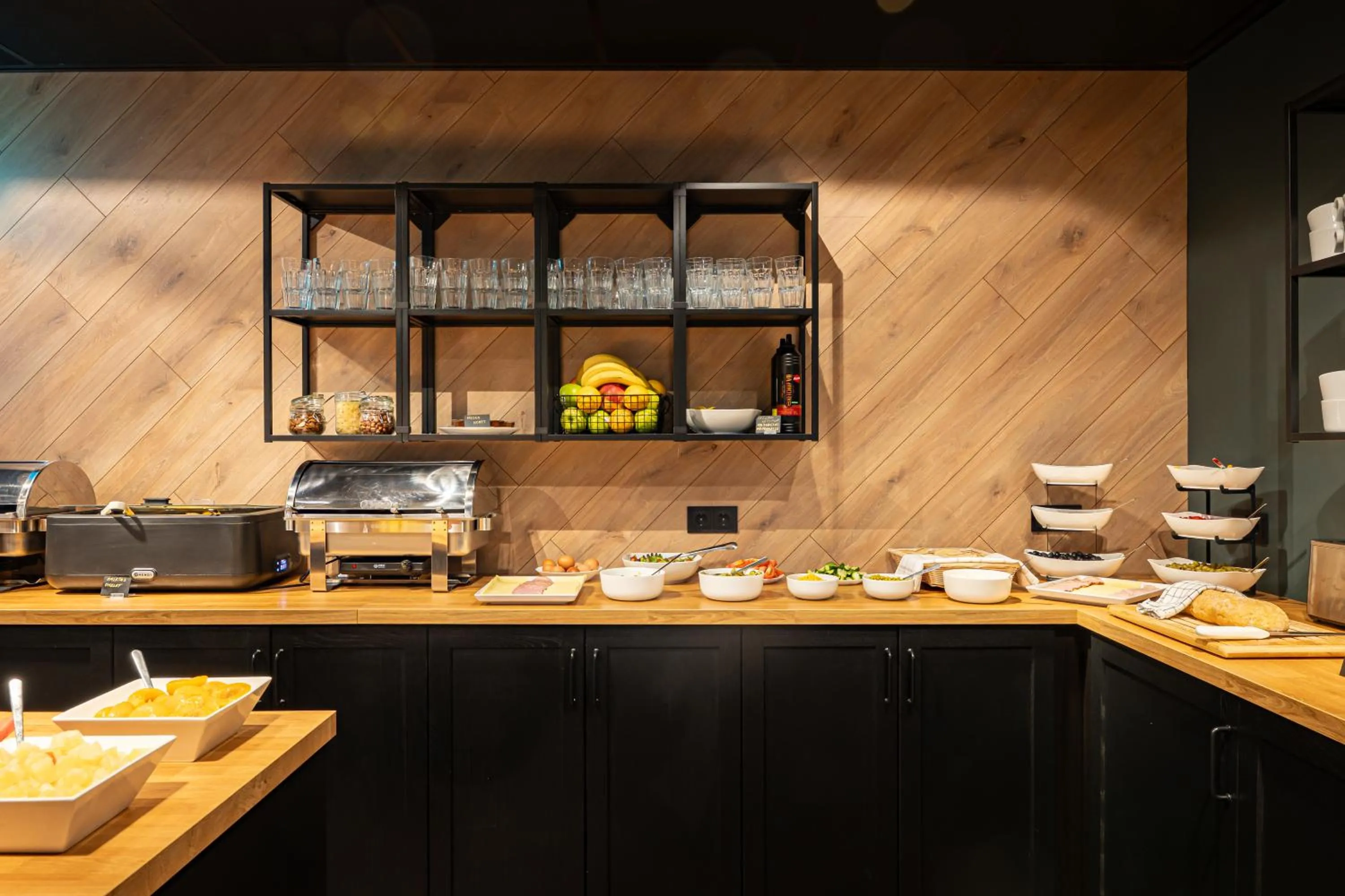 Breakfast in Luna Self Check-in Hotel Klaipeda