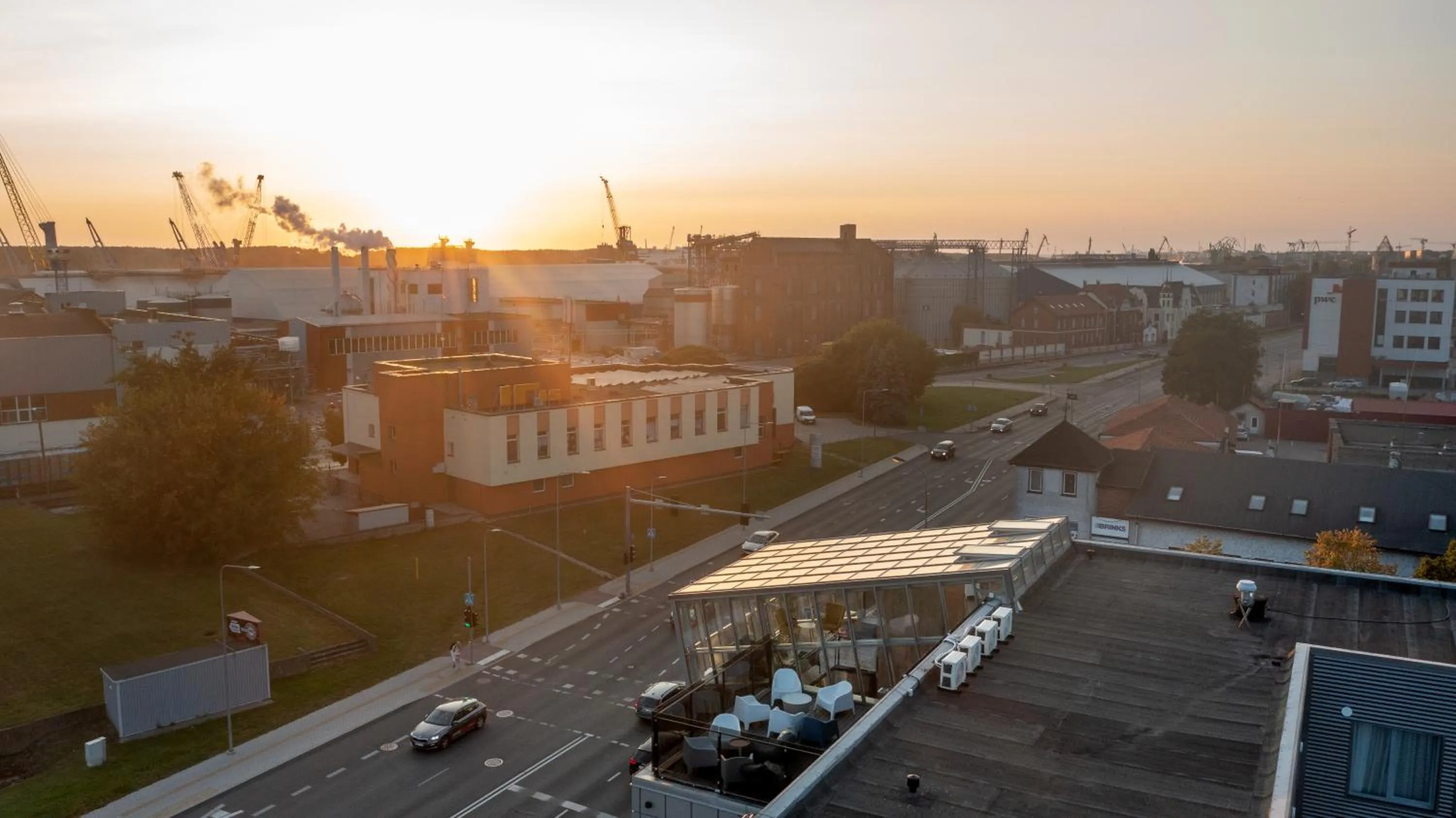 Property building in Luna Self Check-in Hotel Klaipeda