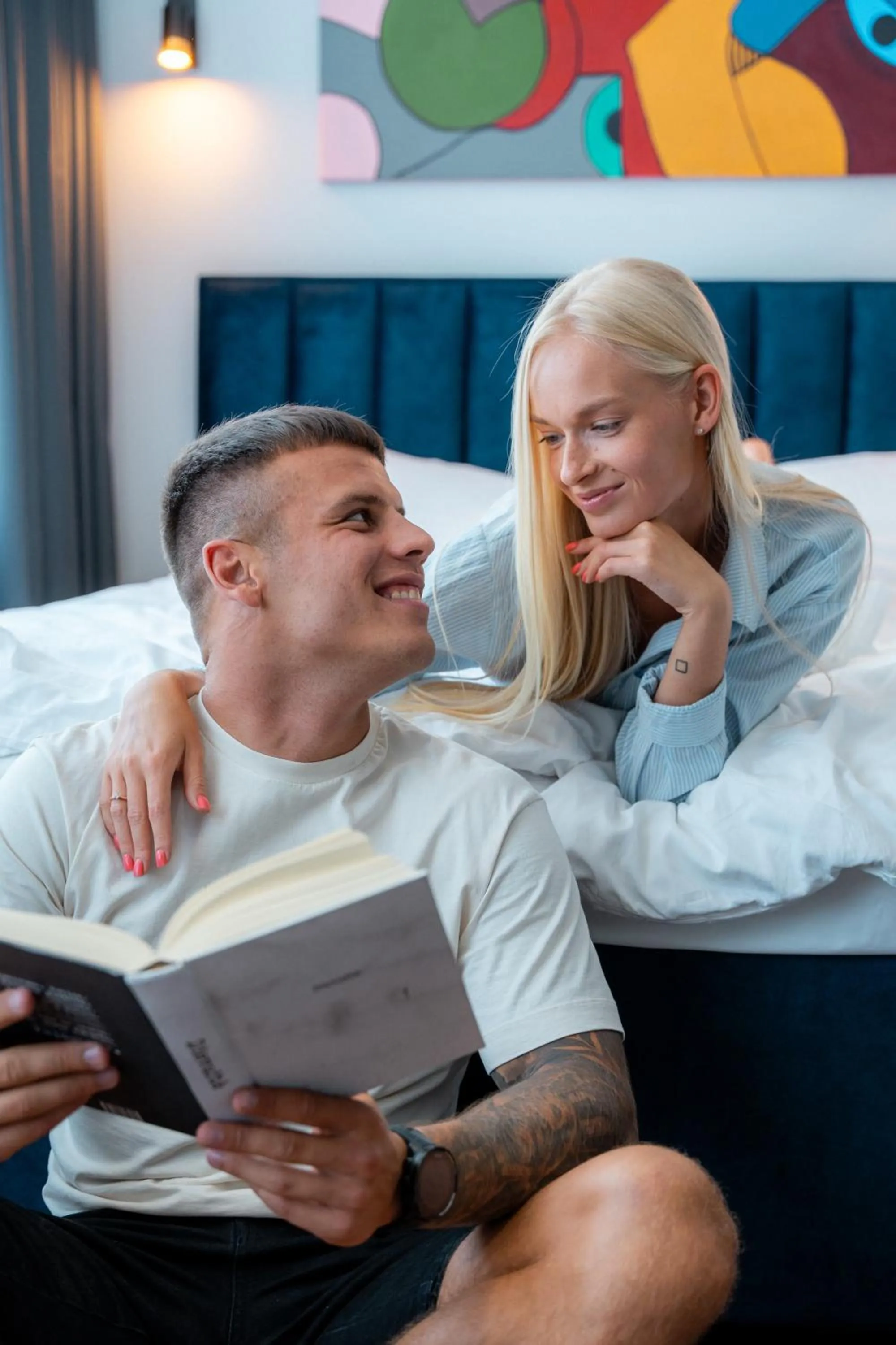 Guests in Luna Self Check-in Hotel Klaipeda