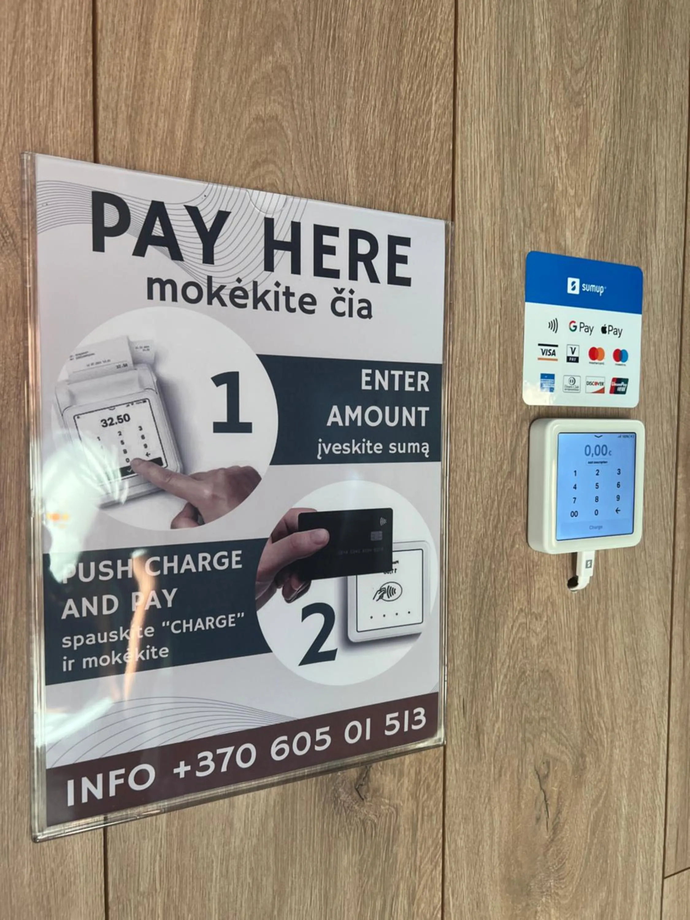 Property logo or sign in Luna Self Check-in Hotel Klaipeda