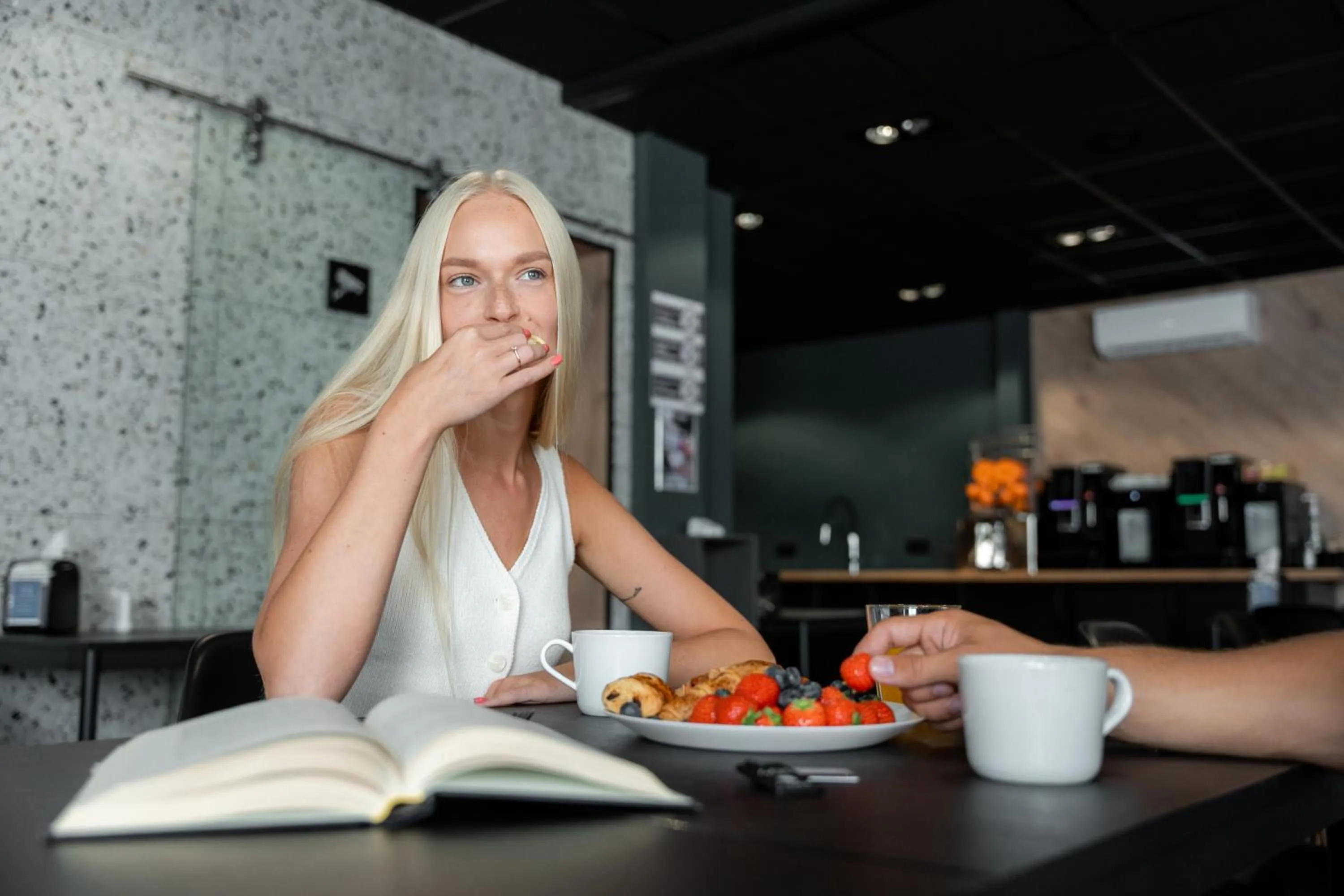 Food and drinks in Luna Self Check-in Hotel Klaipeda