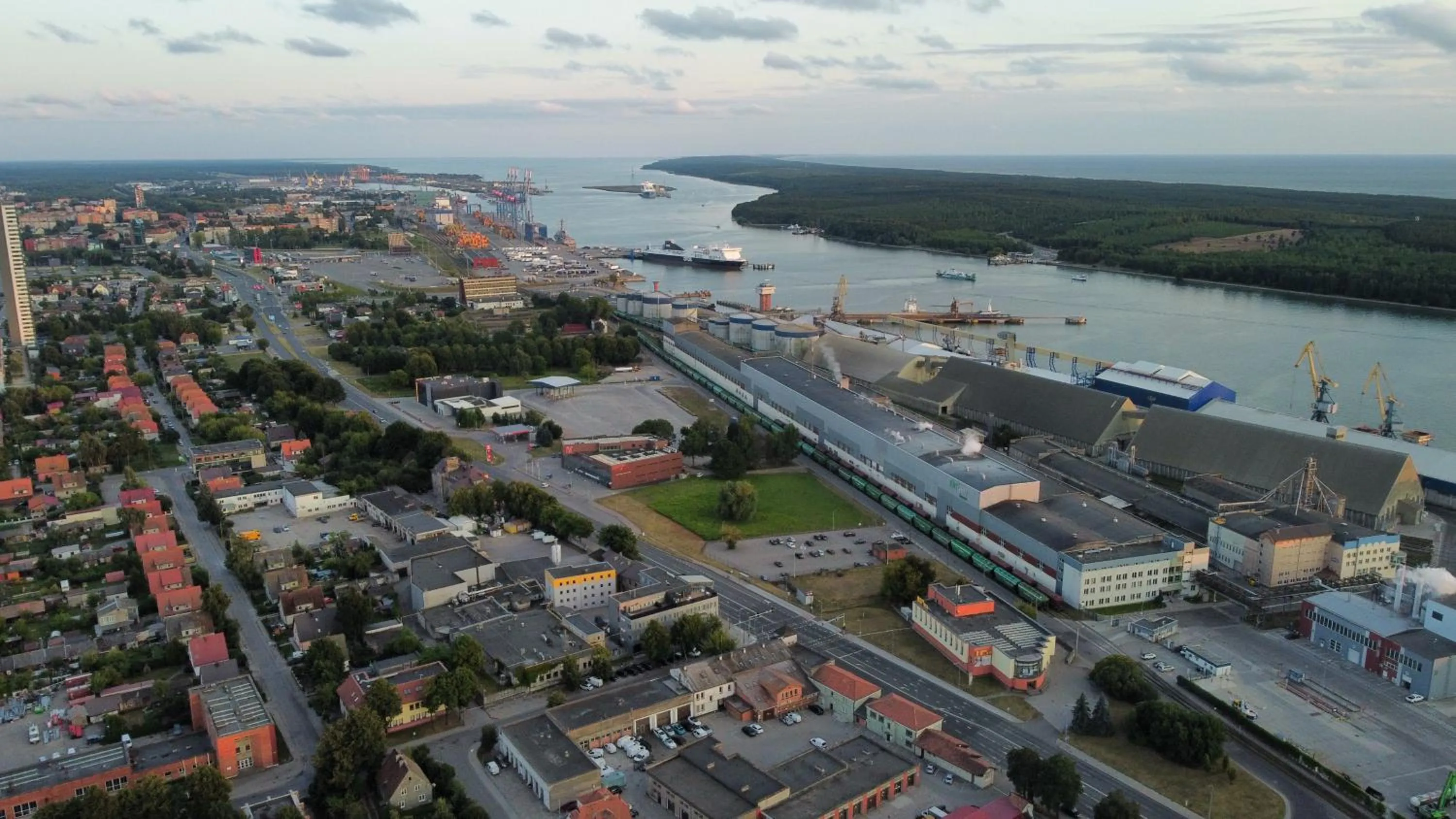 Natural landscape in Luna Self Check-in Hotel Klaipeda