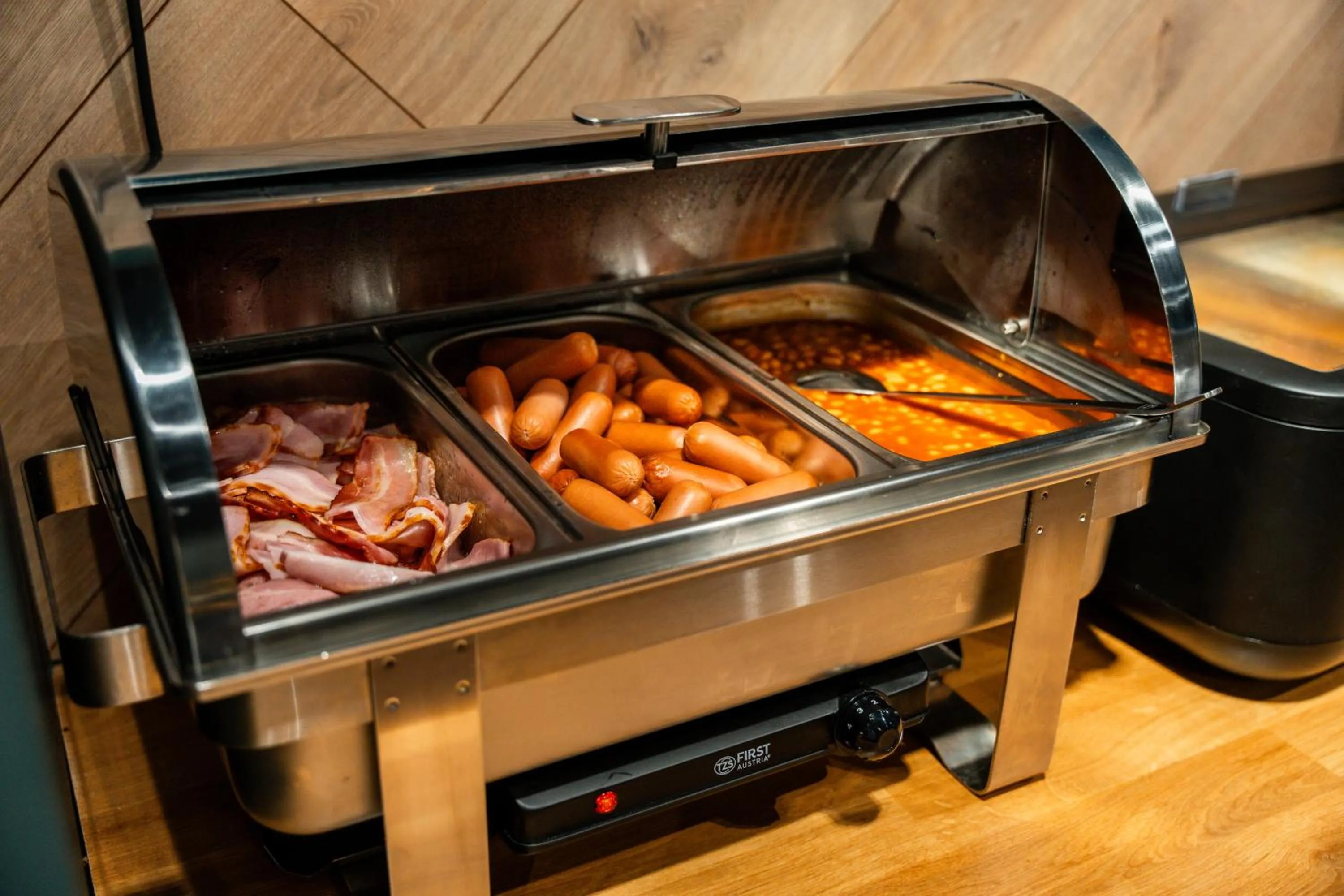 Continental breakfast in Luna Self Check-in Hotel Klaipeda