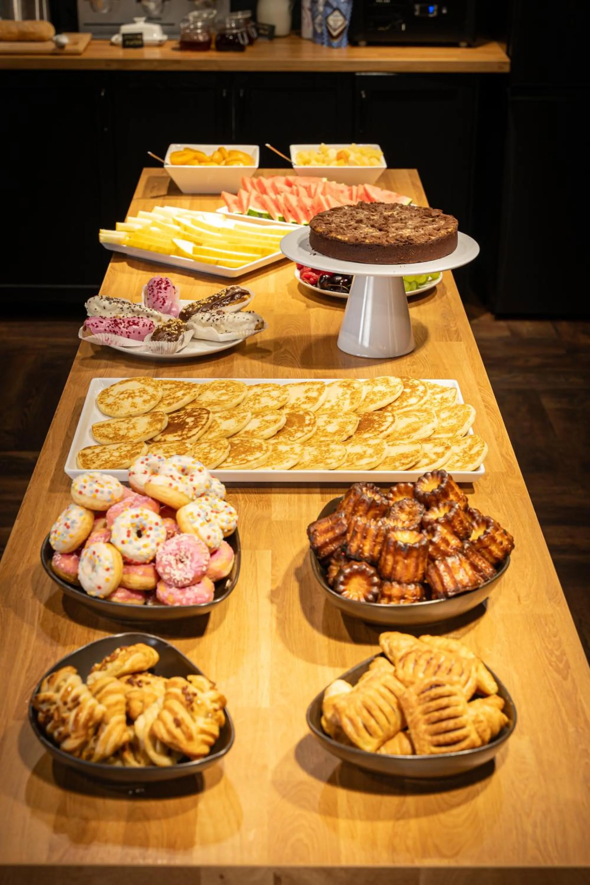 Breakfast in Luna Self Check-in Hotel Klaipeda