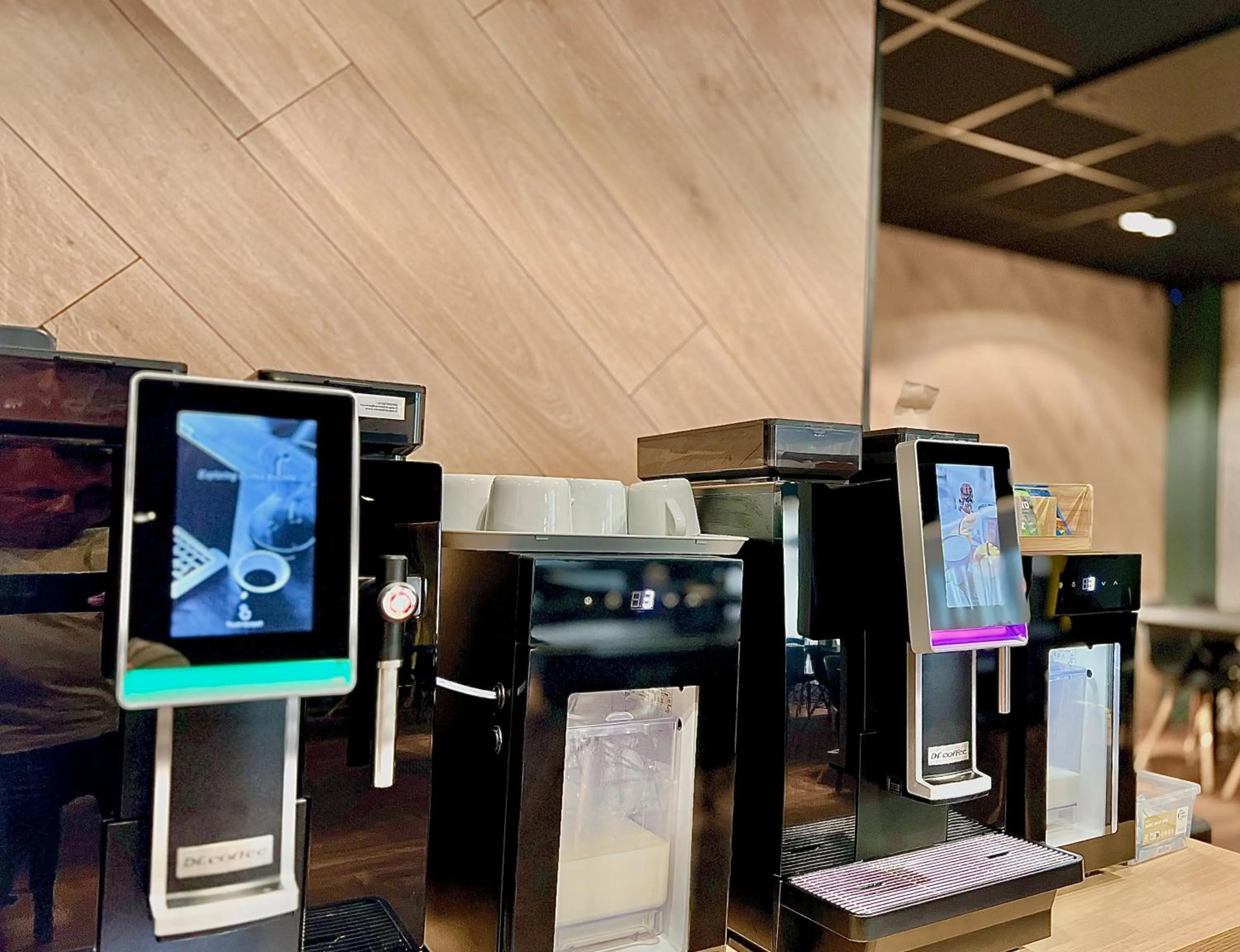 Coffee/tea facilities in Luna Self Check-in Hotel Klaipeda