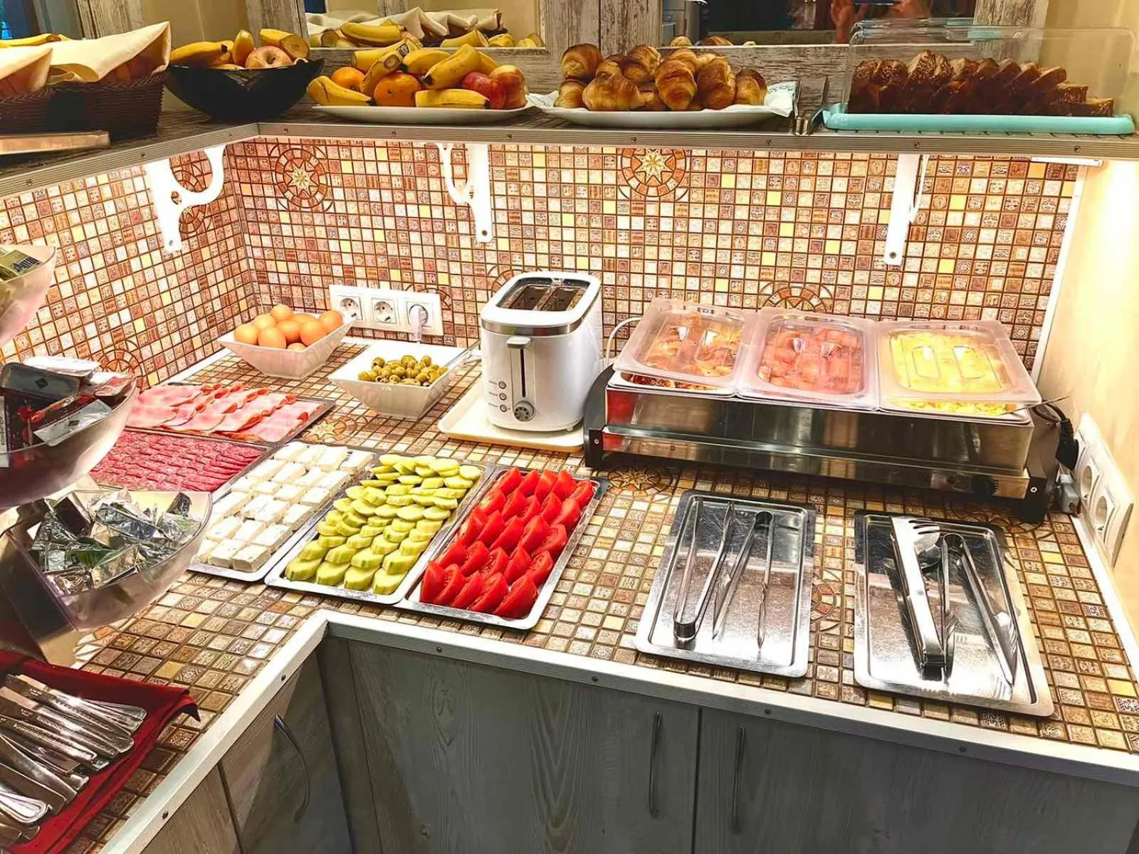 Lobby or reception in Hotel Adria