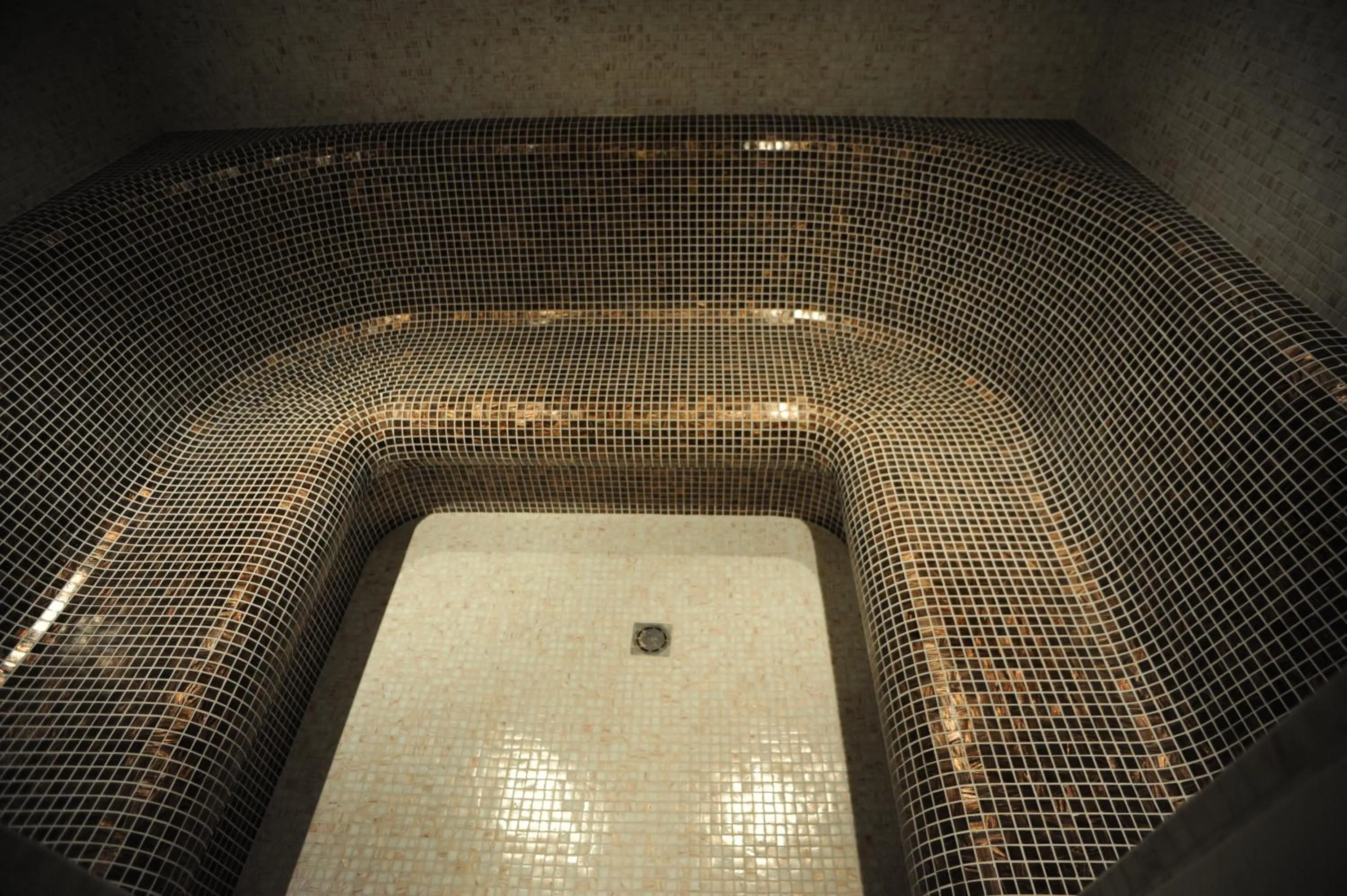 Steam room in Hotel Adria