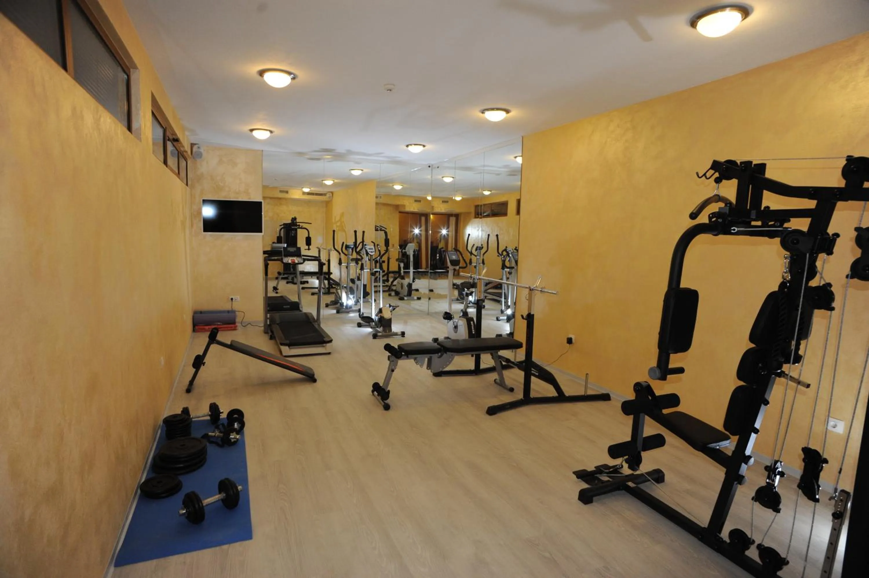 Fitness centre/facilities in Hotel Adria