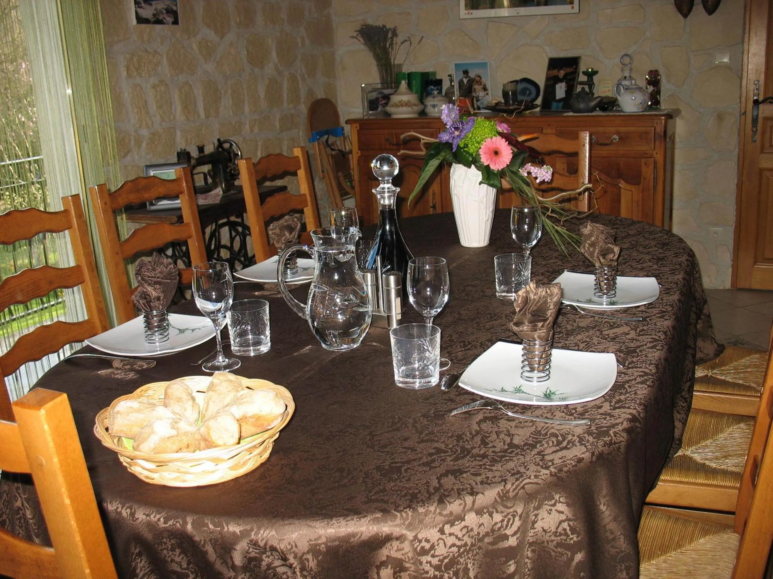 Dinner in Le Moulin du Barthas