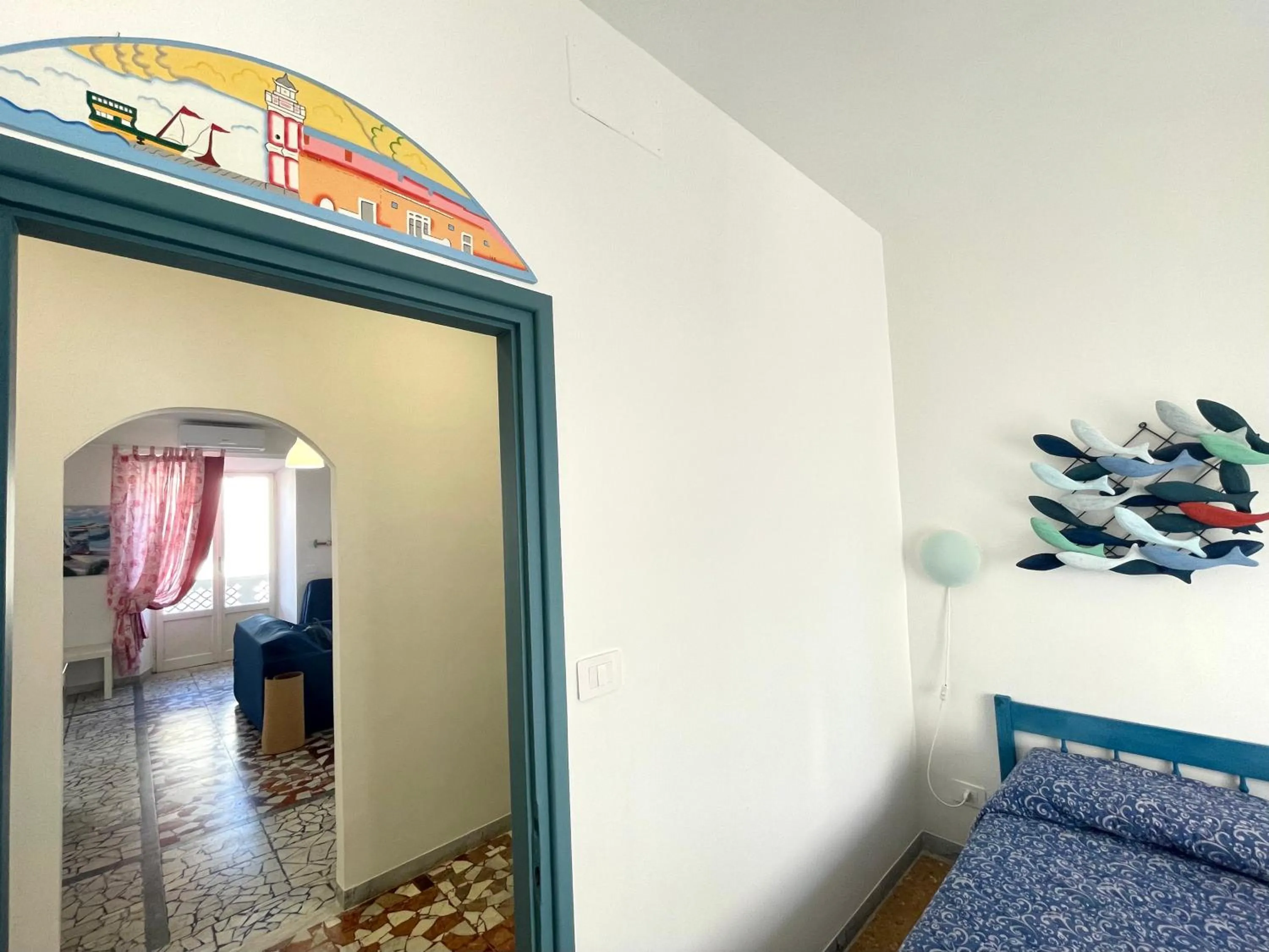 Bedroom, Bed in DOMUS MARI a due passi dal mare Anzio Cincinnato