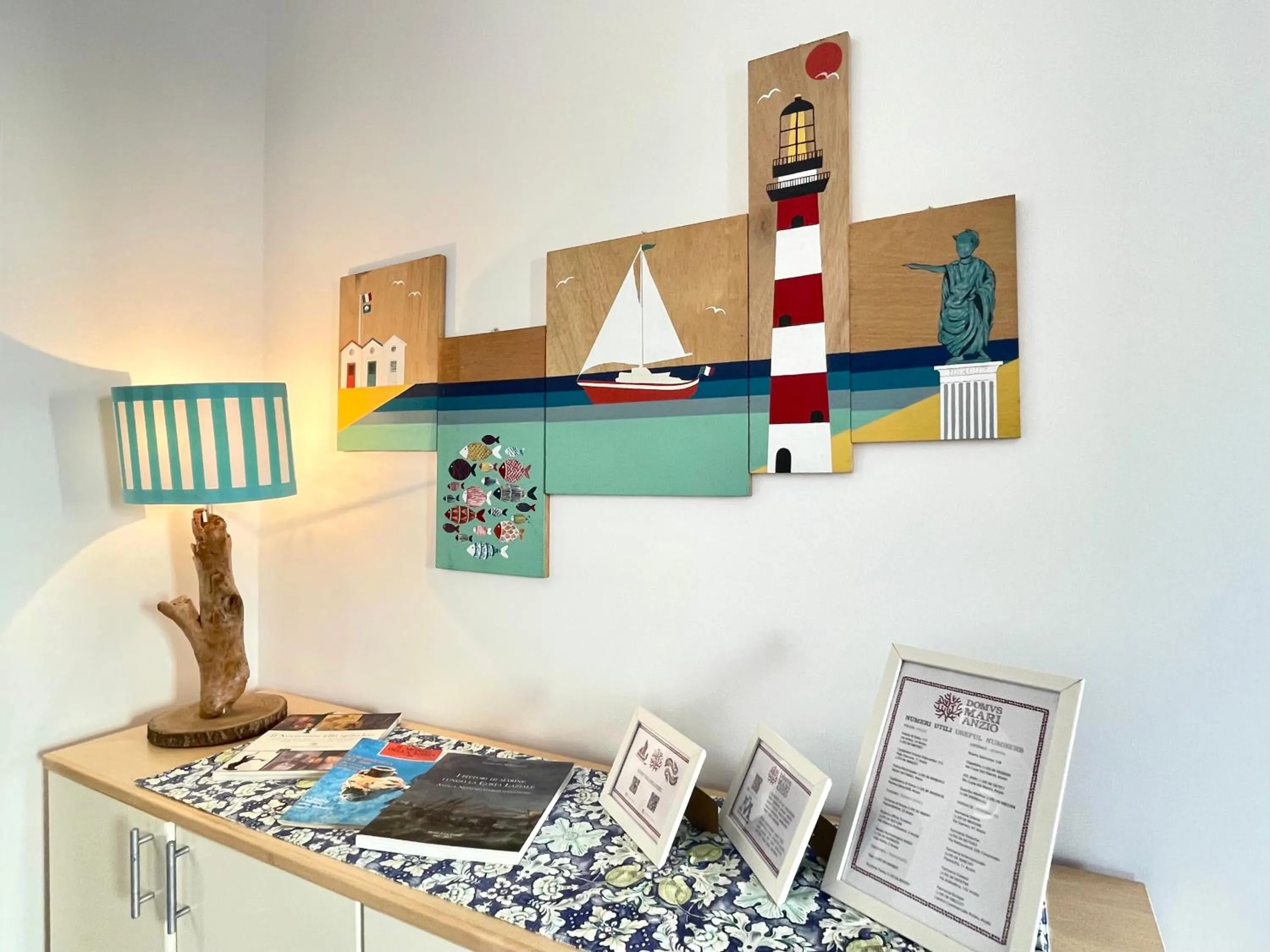 Decorative detail in DOMUS MARI a due passi dal mare Anzio Cincinnato