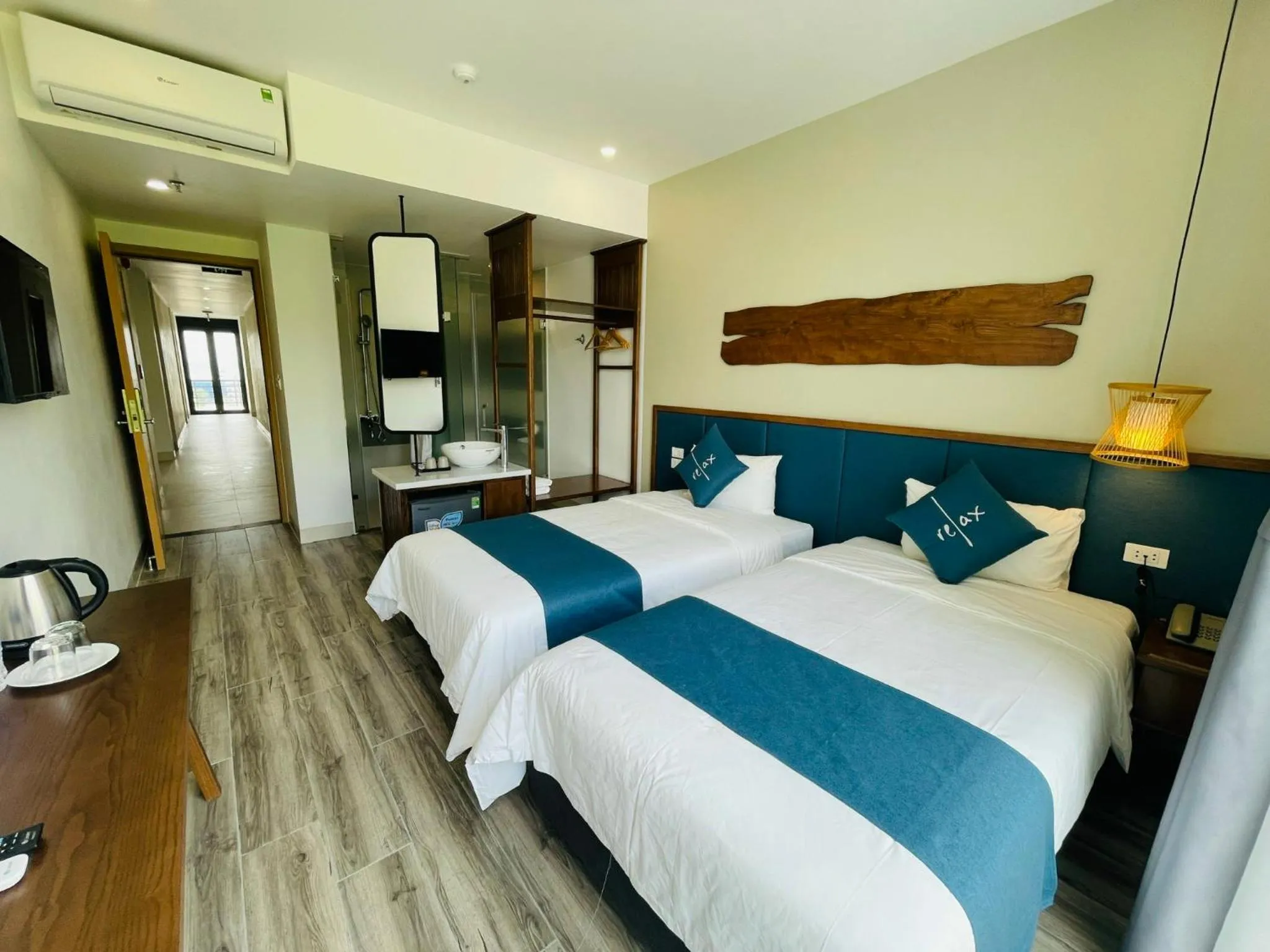 Bed in The Light Hotel