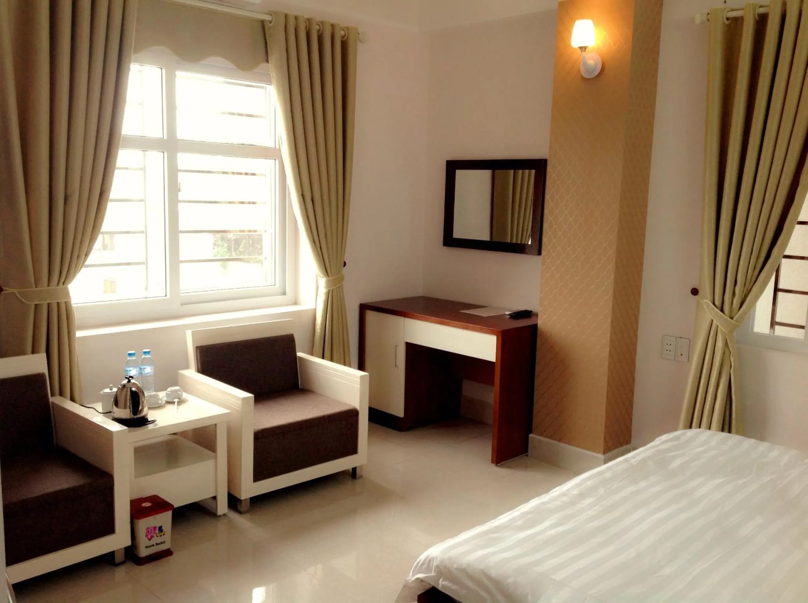 Bed in The Light Hotel