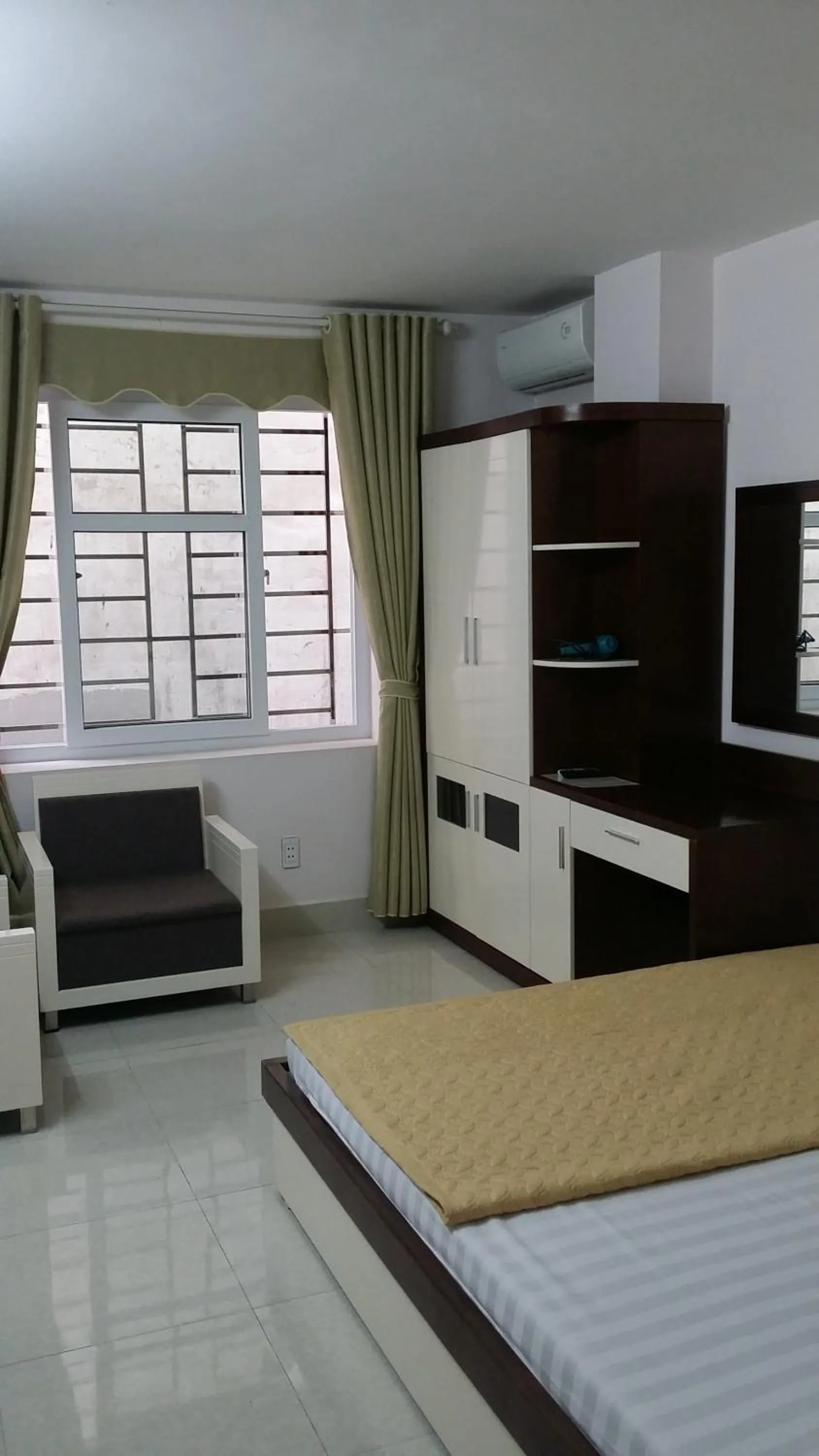 Decorative detail, Bed in The Light Hotel