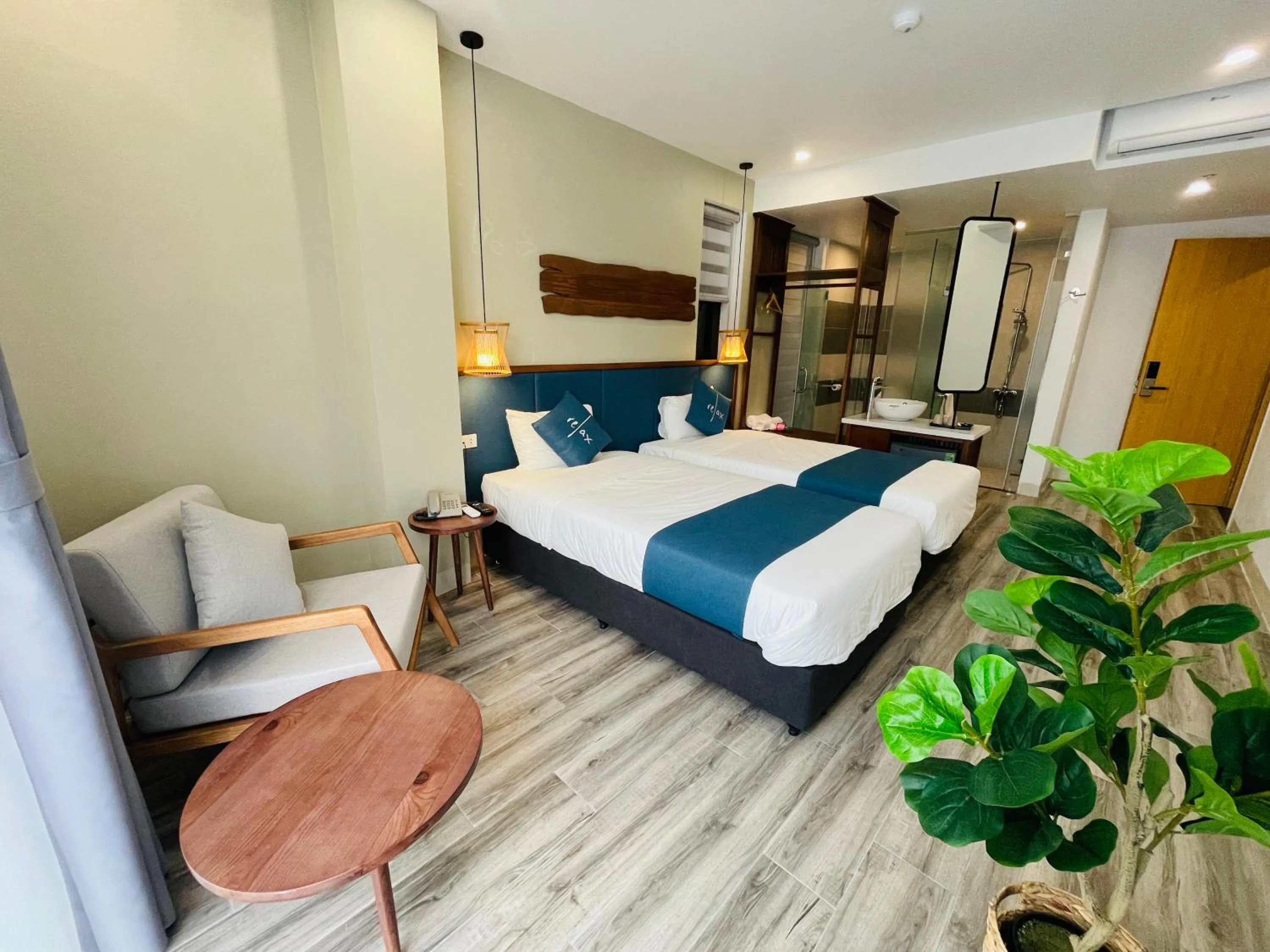 Bed in The Light Hotel