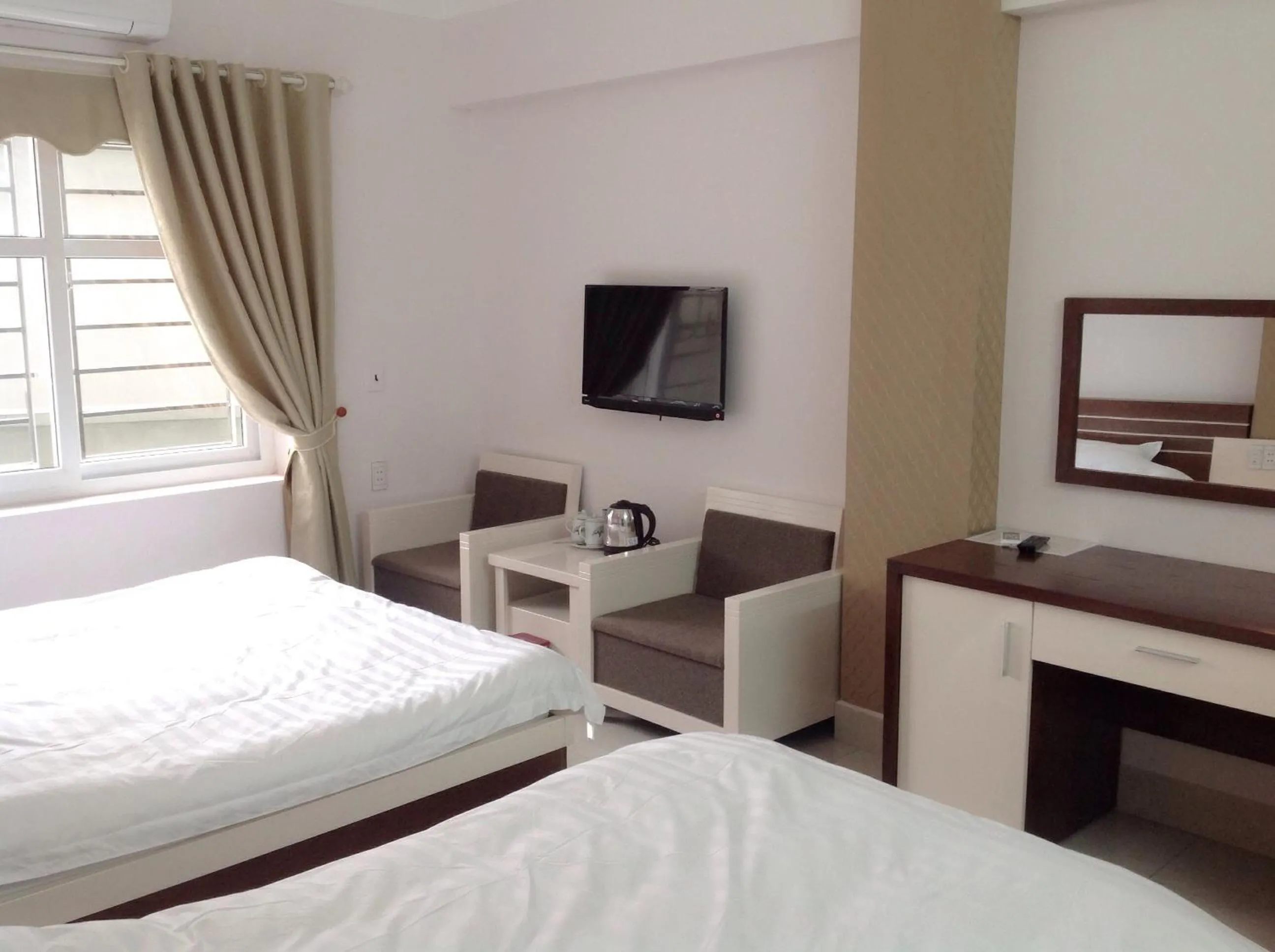 Bed in The Light Hotel