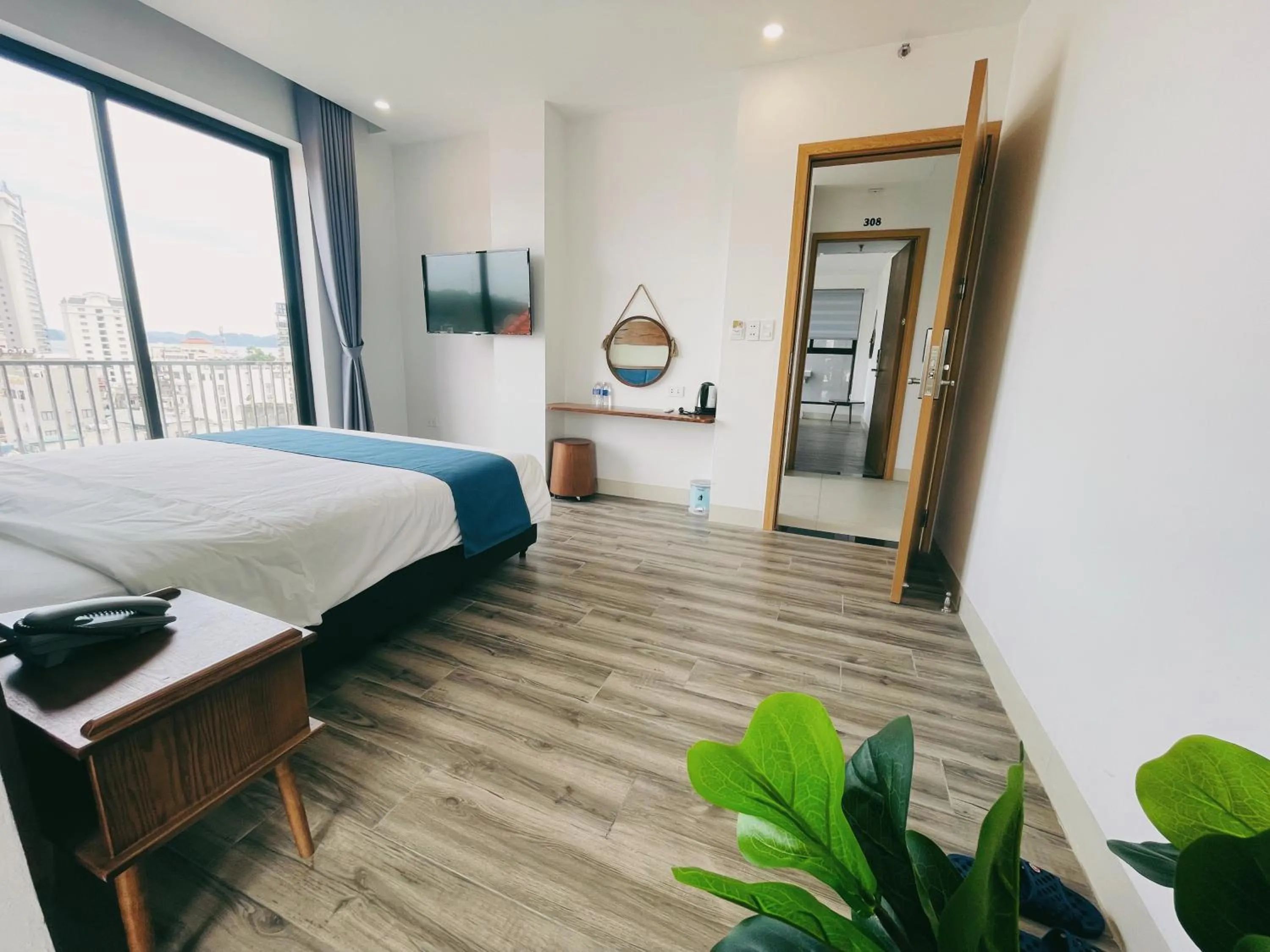 Bed in The Light Hotel