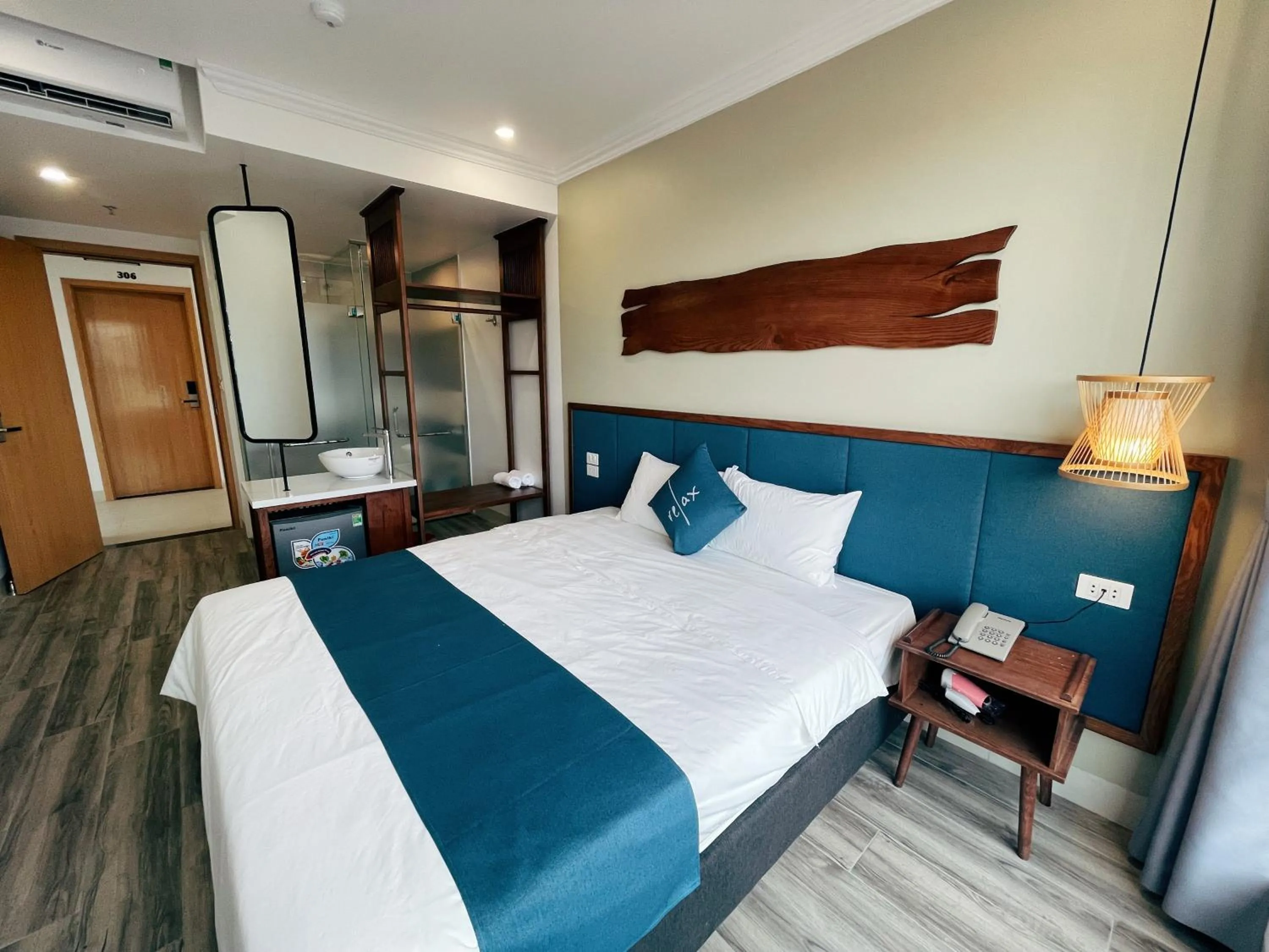 Bed in The Light Hotel