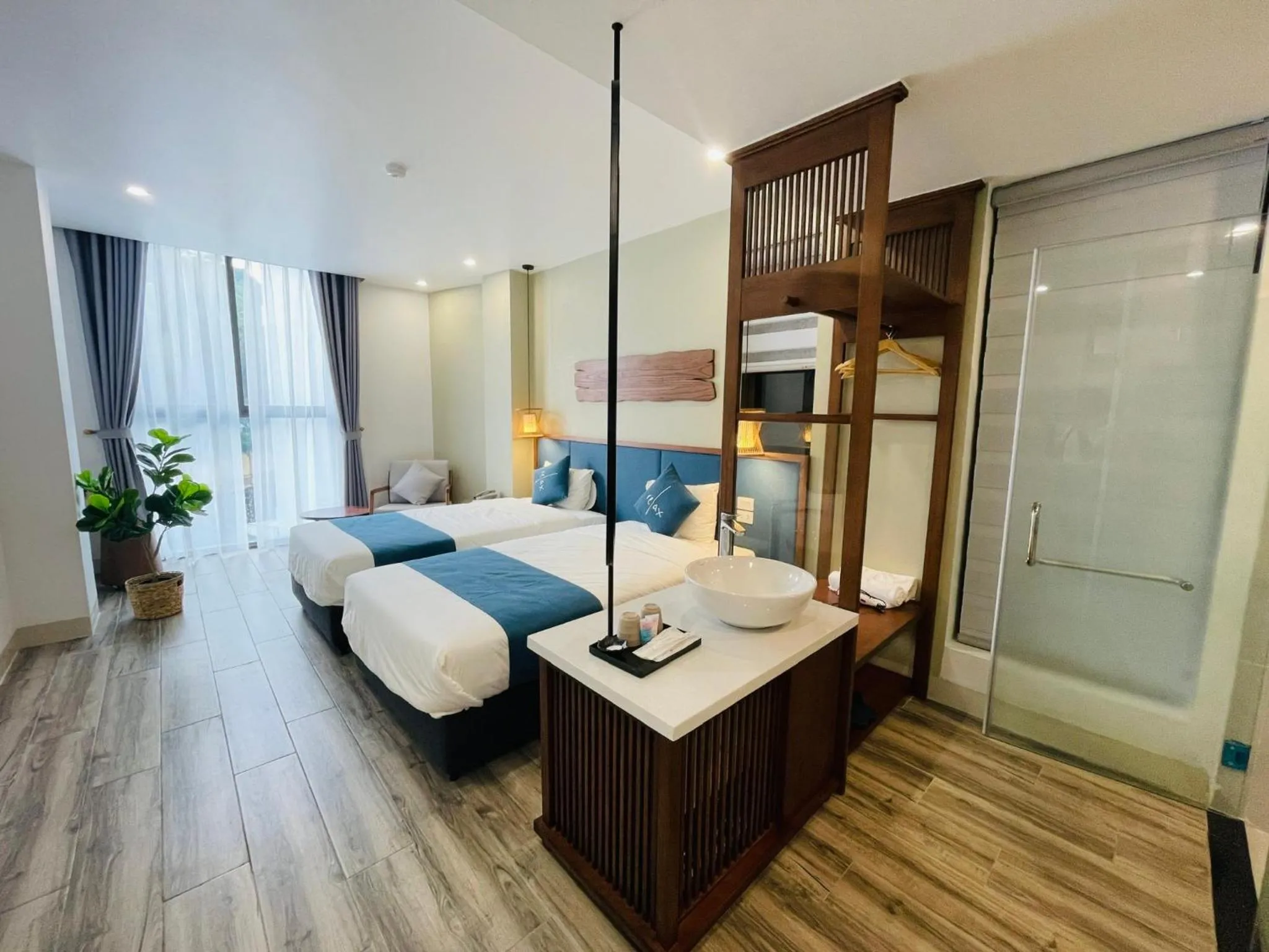 Bed in The Light Hotel