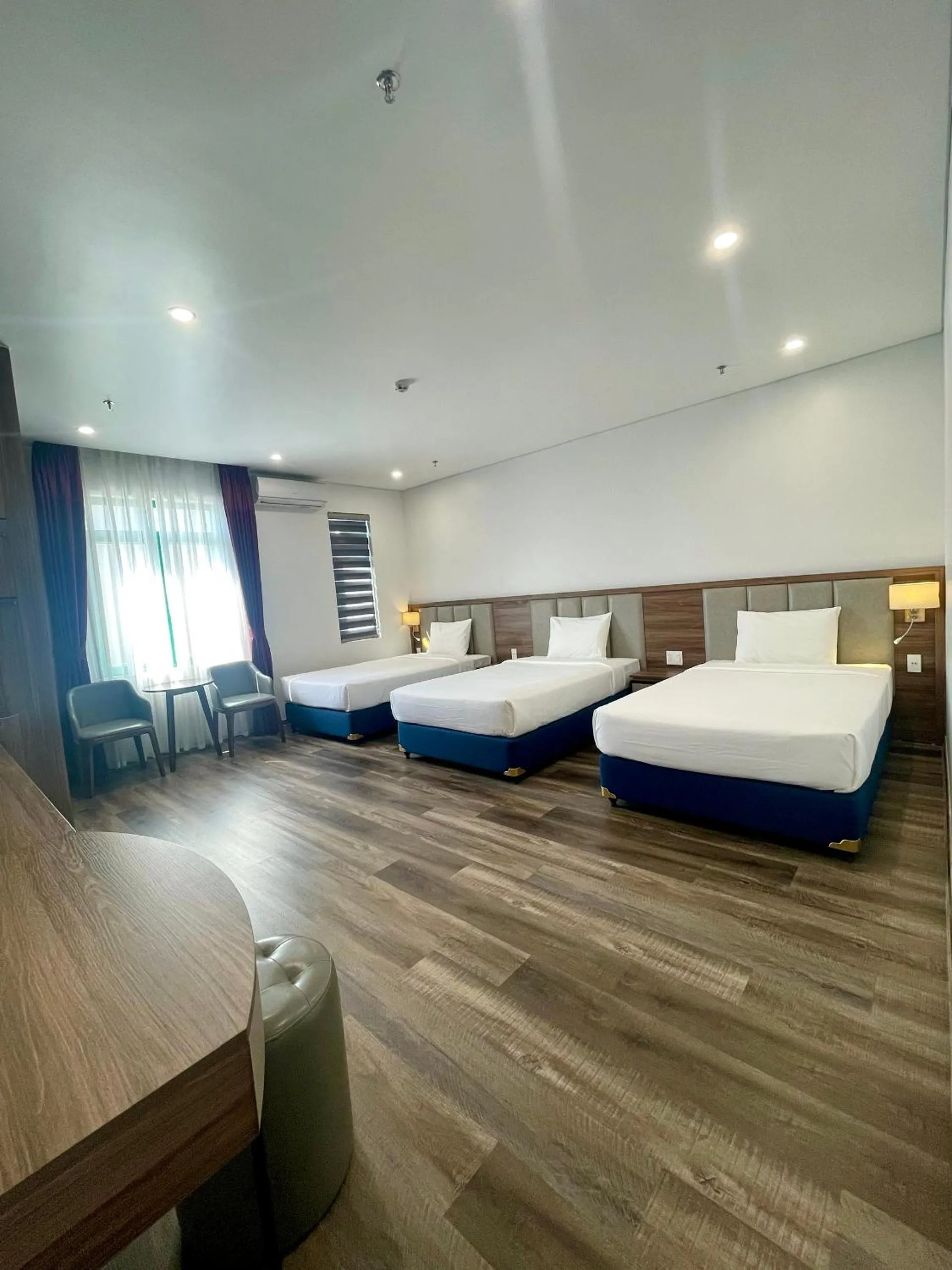 Bed in Central Halong Hotel