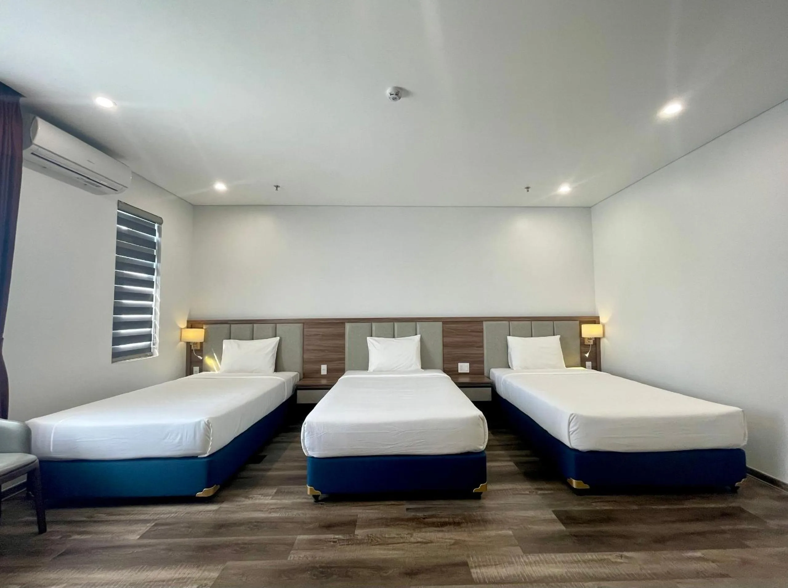 Bed in Central Halong Hotel