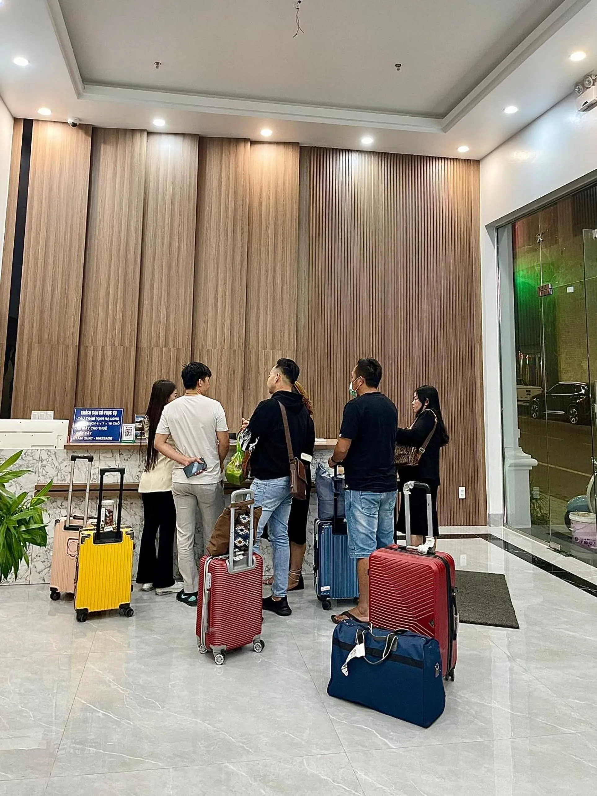 Lobby or reception in Central Halong Hotel